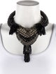 Etro Crystal Snake Collar Necklace