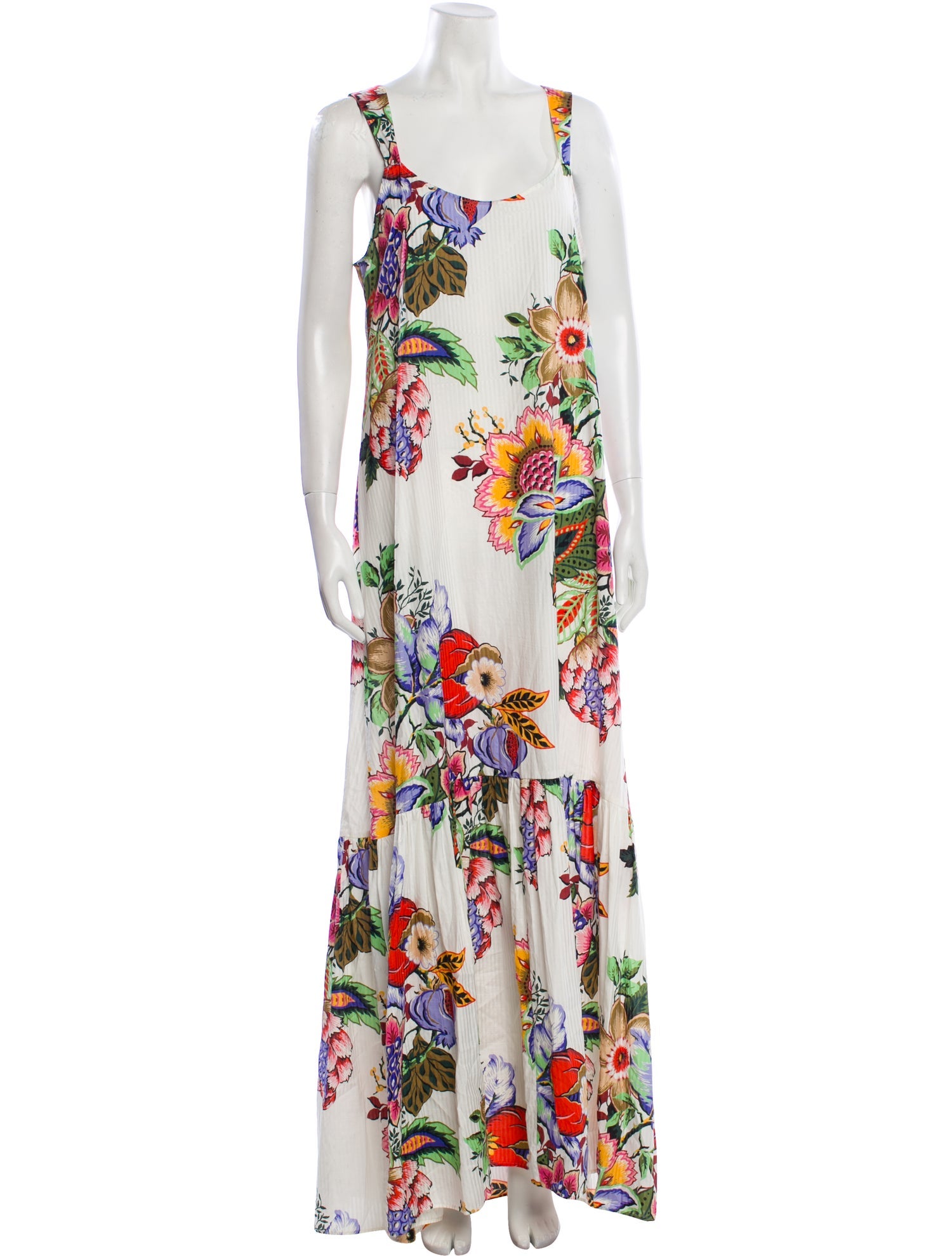 Etro Floral Print Long Dress