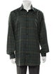 Etro Plaid Print Long Sleeve Dress Shirt