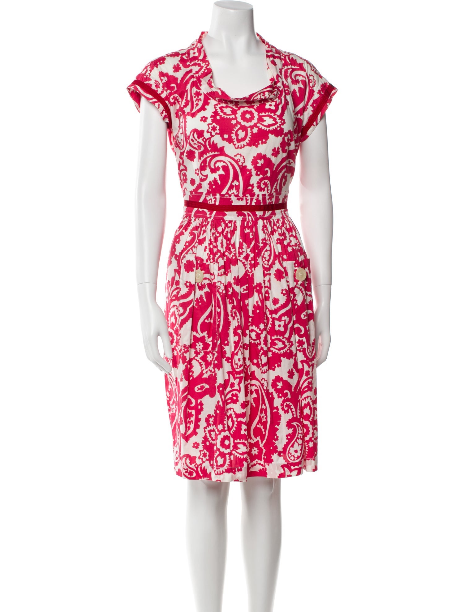 Etro Printed Knee-Length Dress