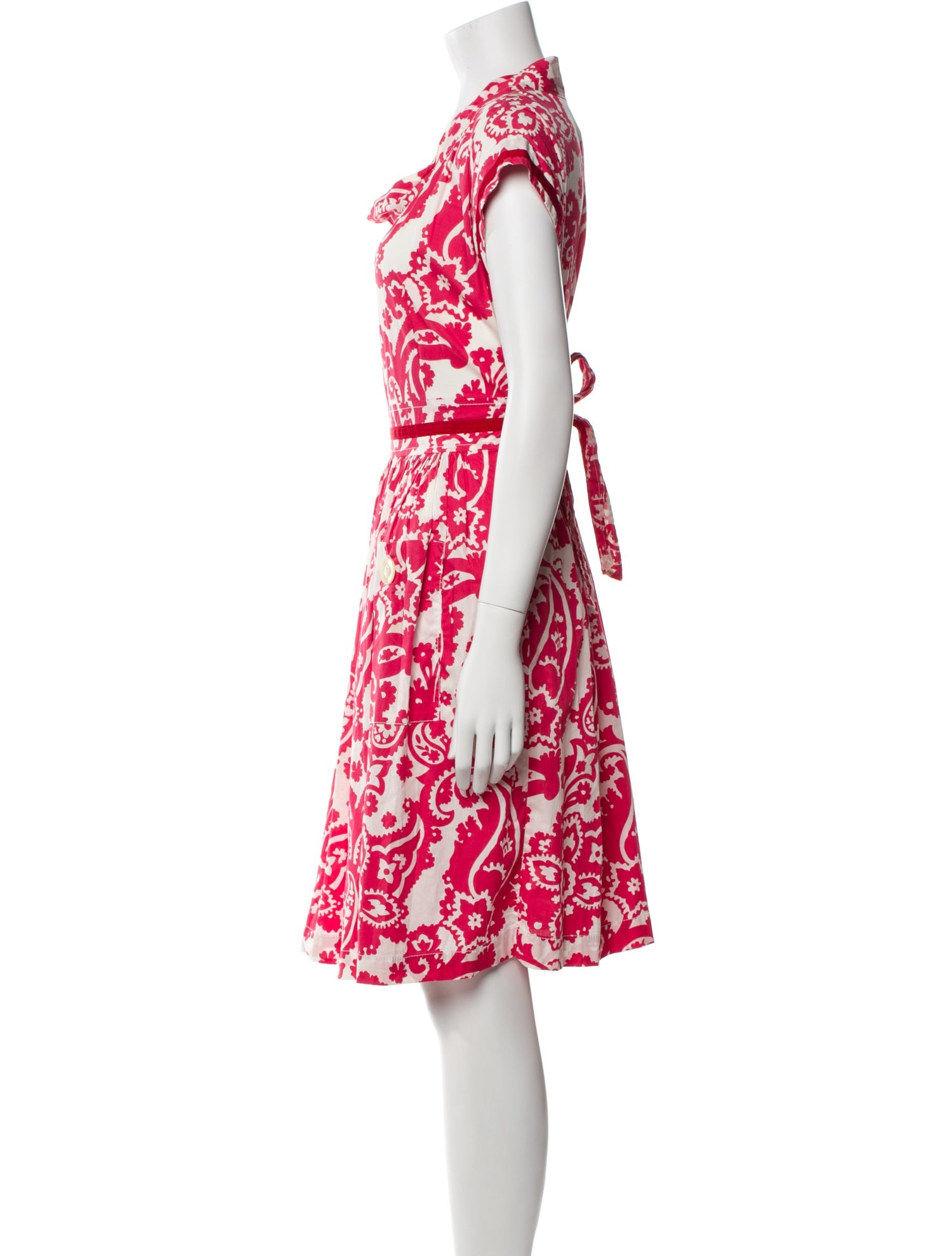 Etro Printed Knee-Length Dress