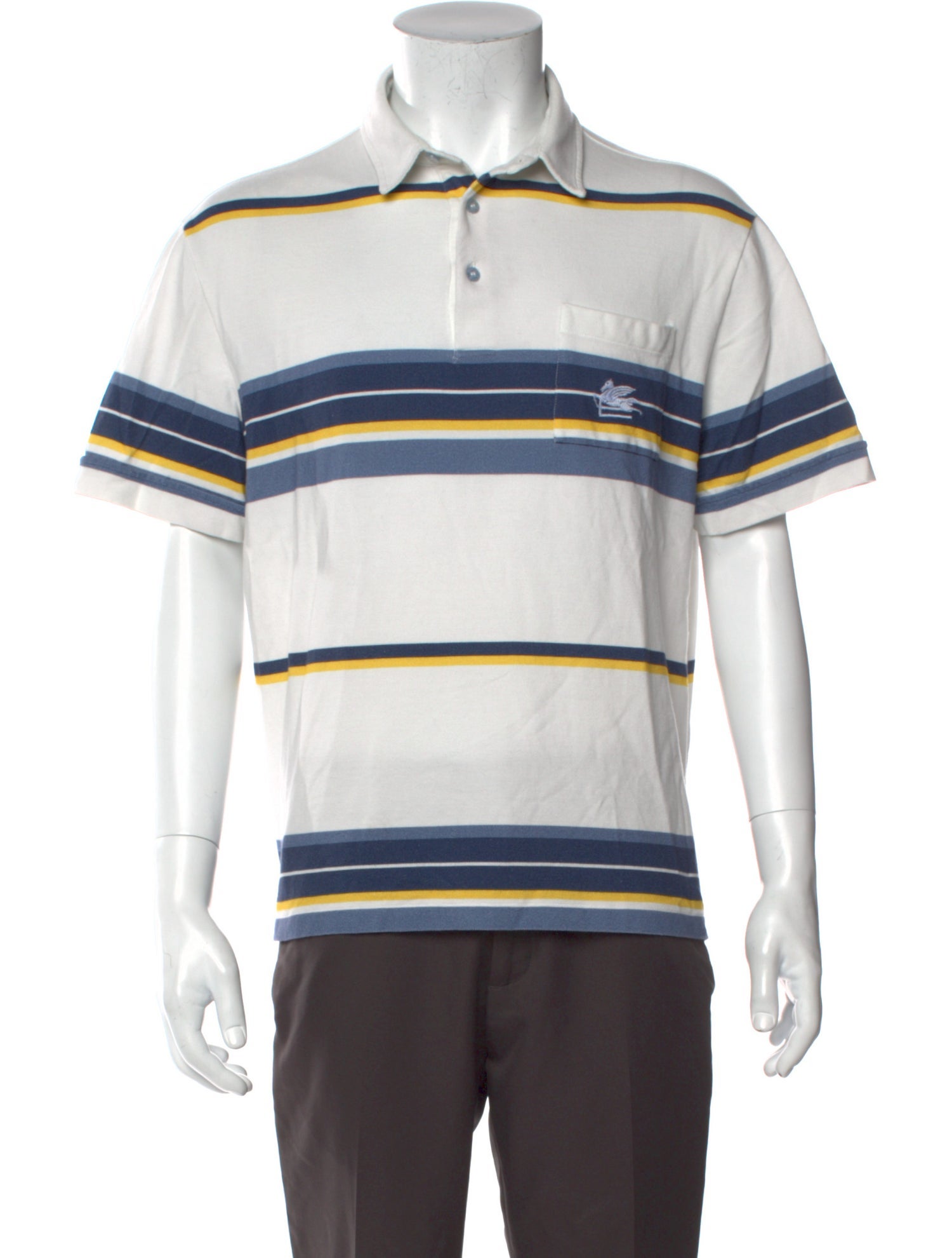 Etro Striped Short Sleeve Shirt