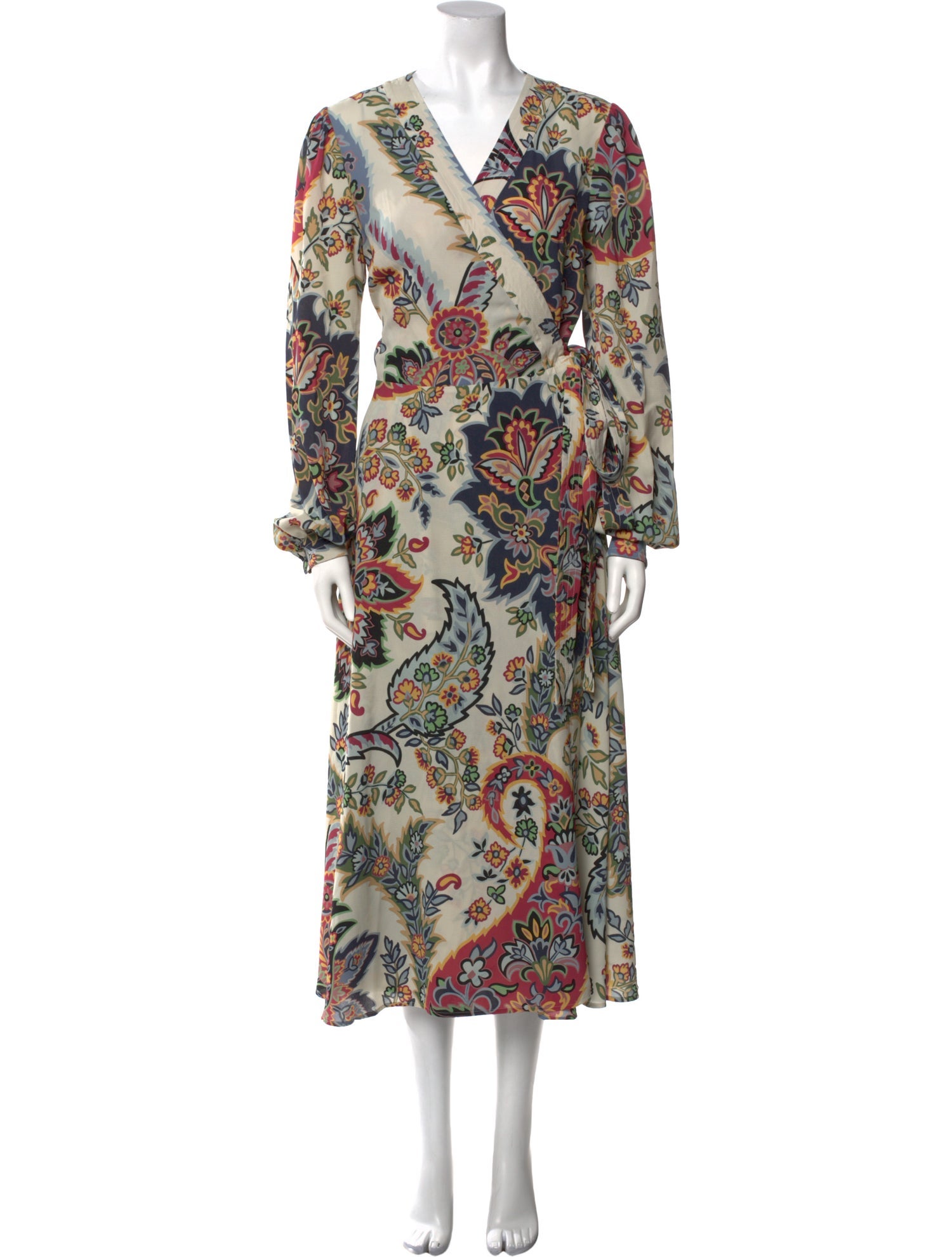 Etro Floral Print Long Dress