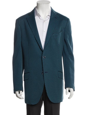 Etro Polka Dot Print Blazer