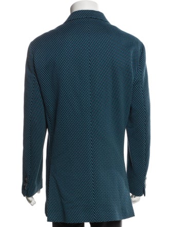 Etro Polka Dot Print Blazer