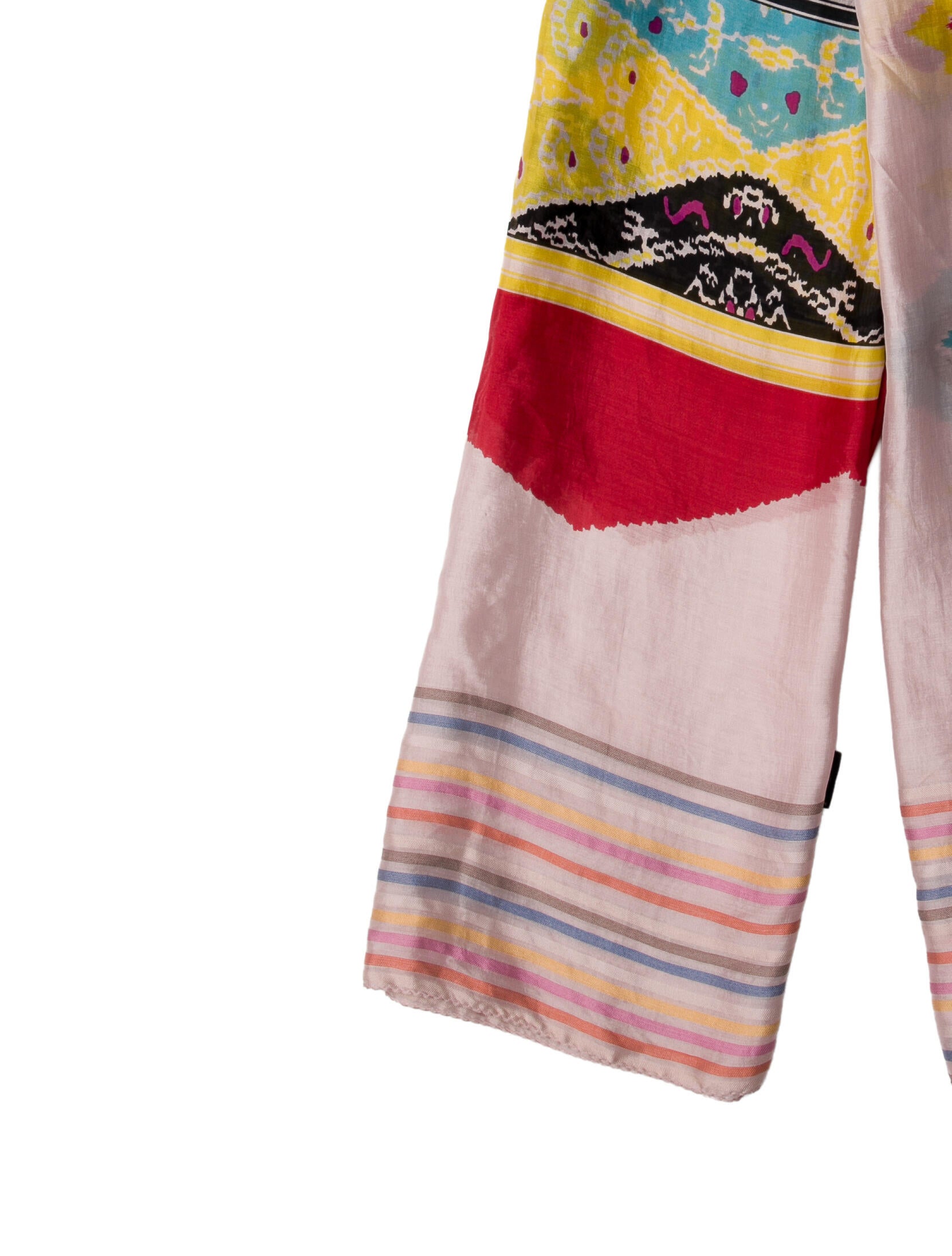 Etro Silk Floral Print Shawl