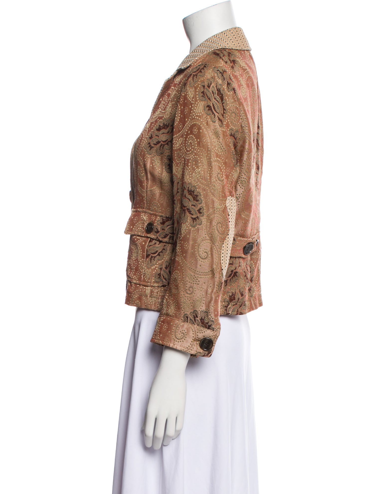 Etro Floral Print Blazer