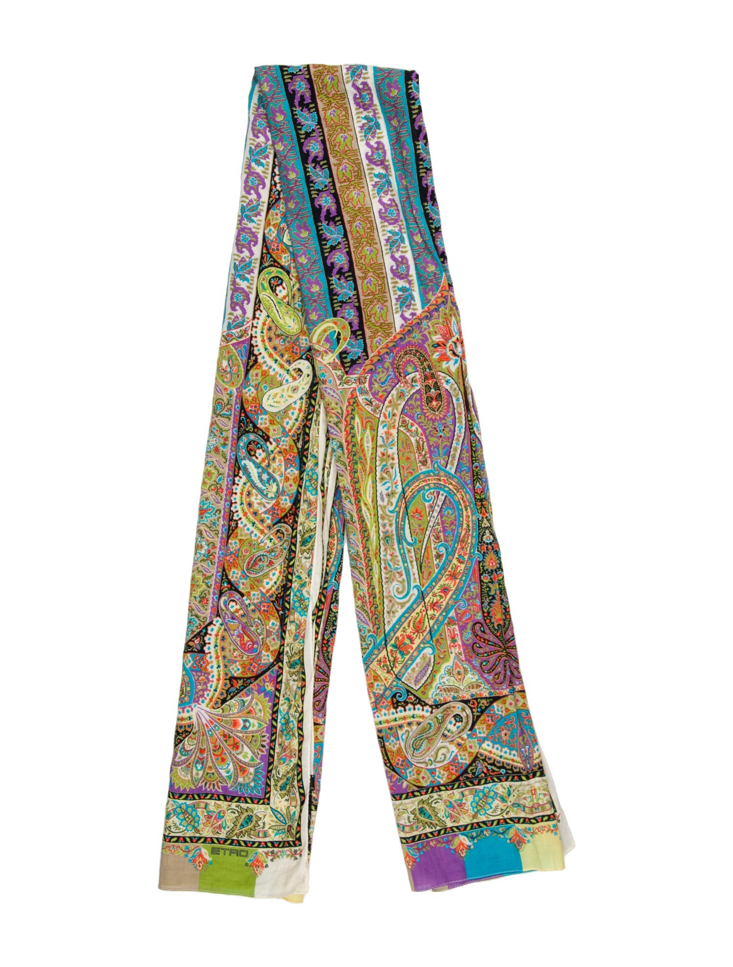 Etro Paisley Print Scarf