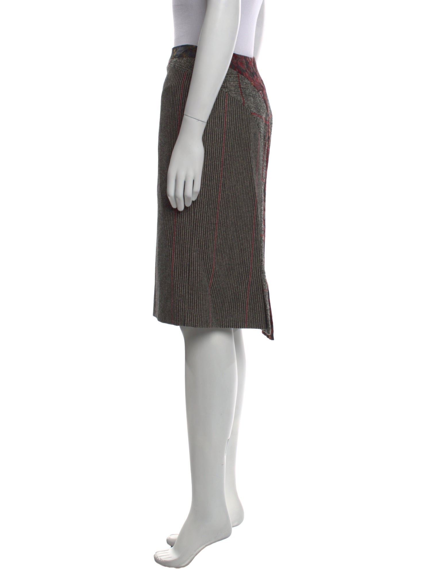 Etro Wool Knee-Length Skirt