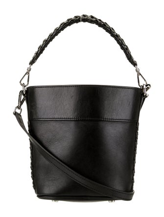 Etro Leather Top Handle Bag