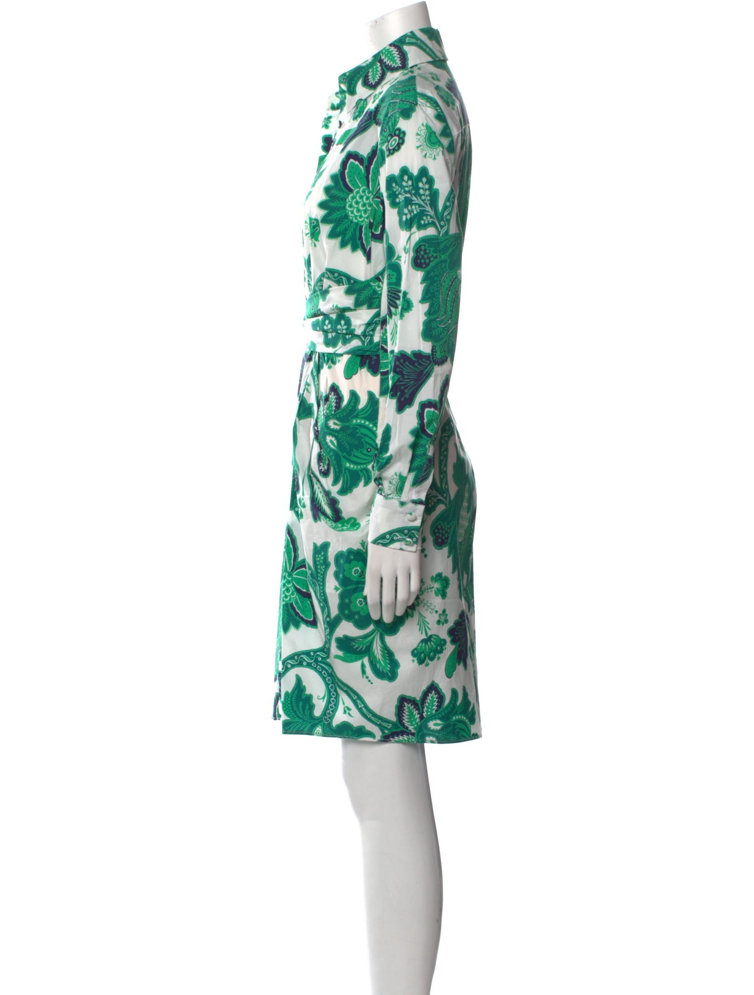 Etro Printed Knee-Length Dress