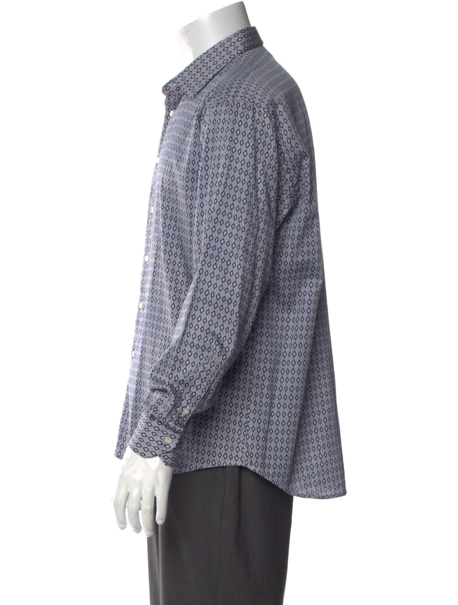 Etro Printed Long Sleeve Shirt