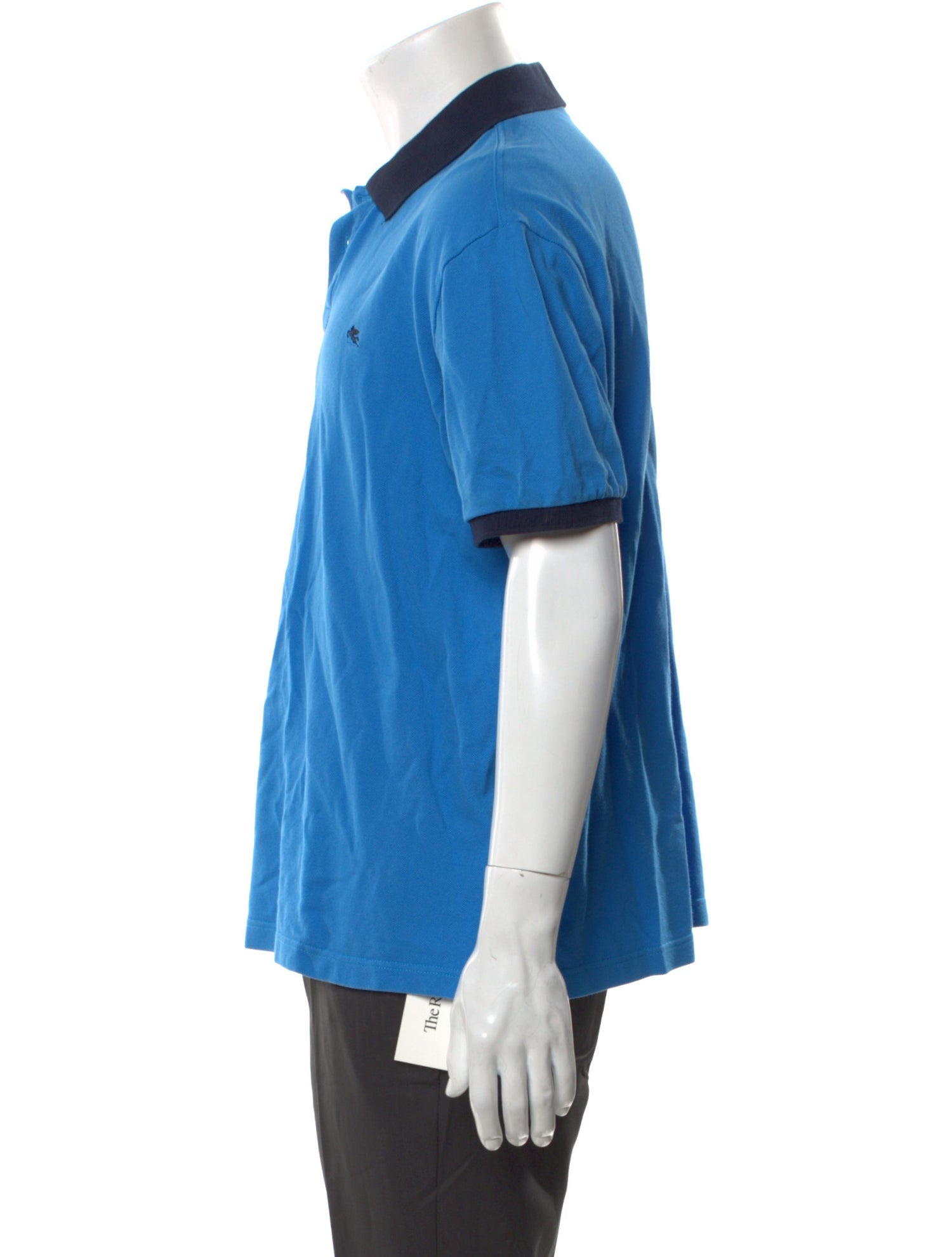 Etro Collar Short Sleeve Polo Shirt