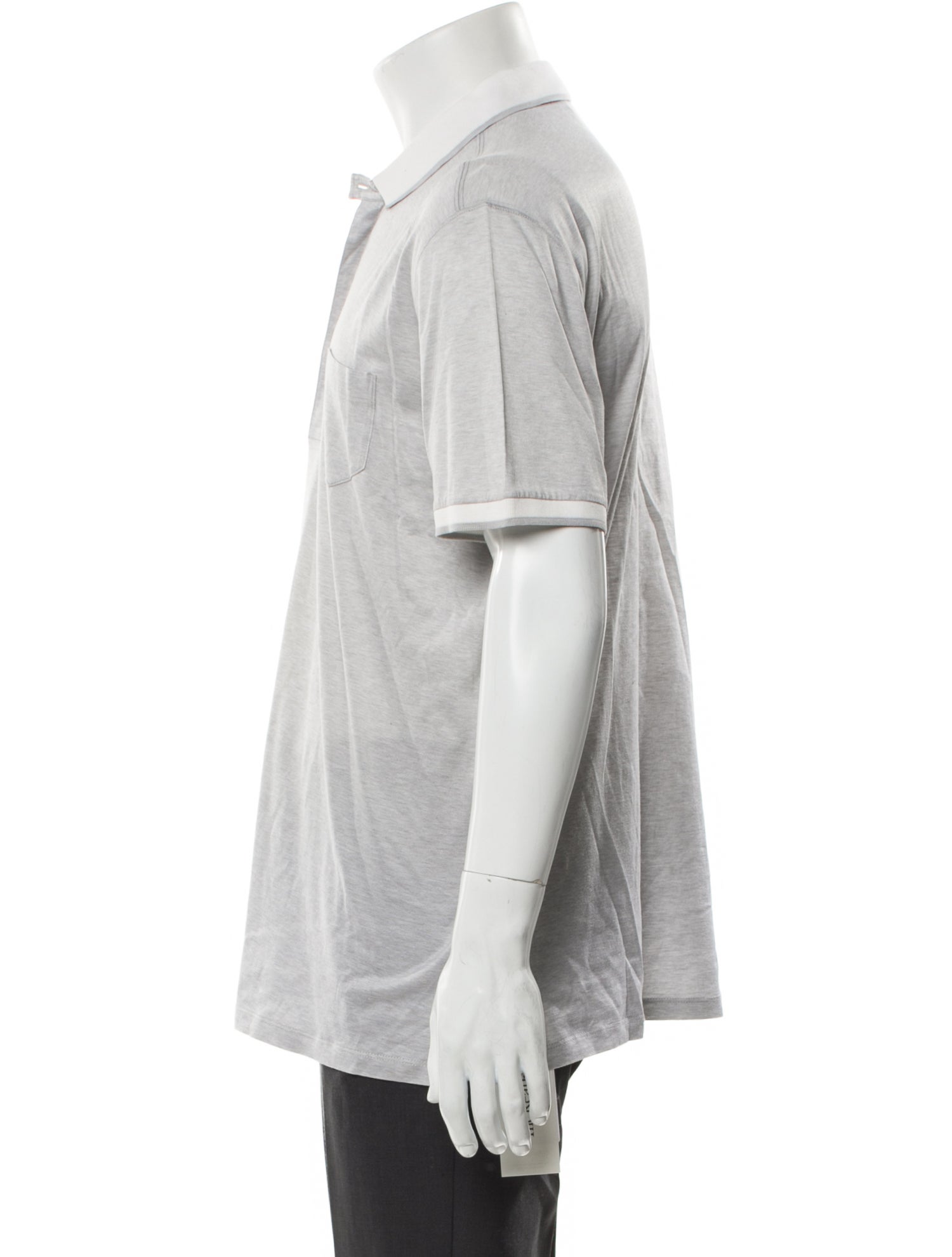 Etro Collar Short Sleeve Polo Shirt