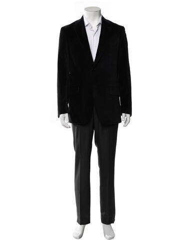 Etro Suiting solid velvet blazer Us38, It48 | XXL