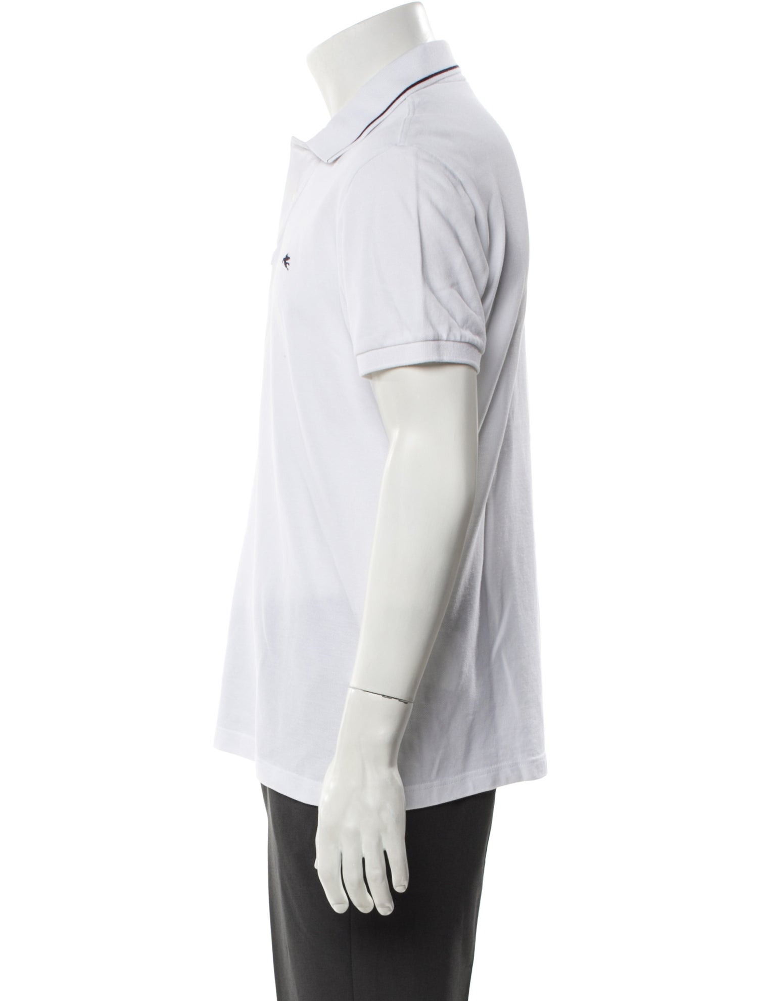 Etro Collar Short Sleeve Polo Shirt