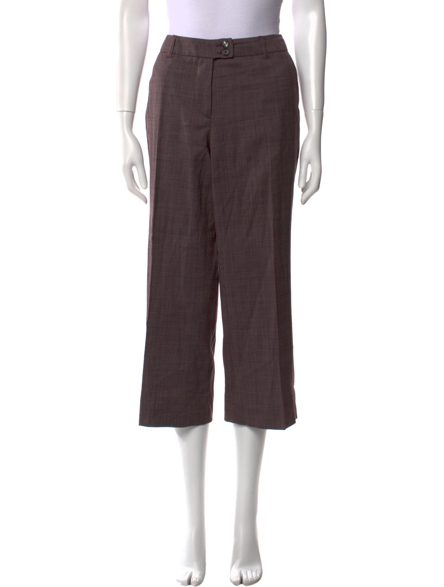 Etro Wool Wide Leg Pants