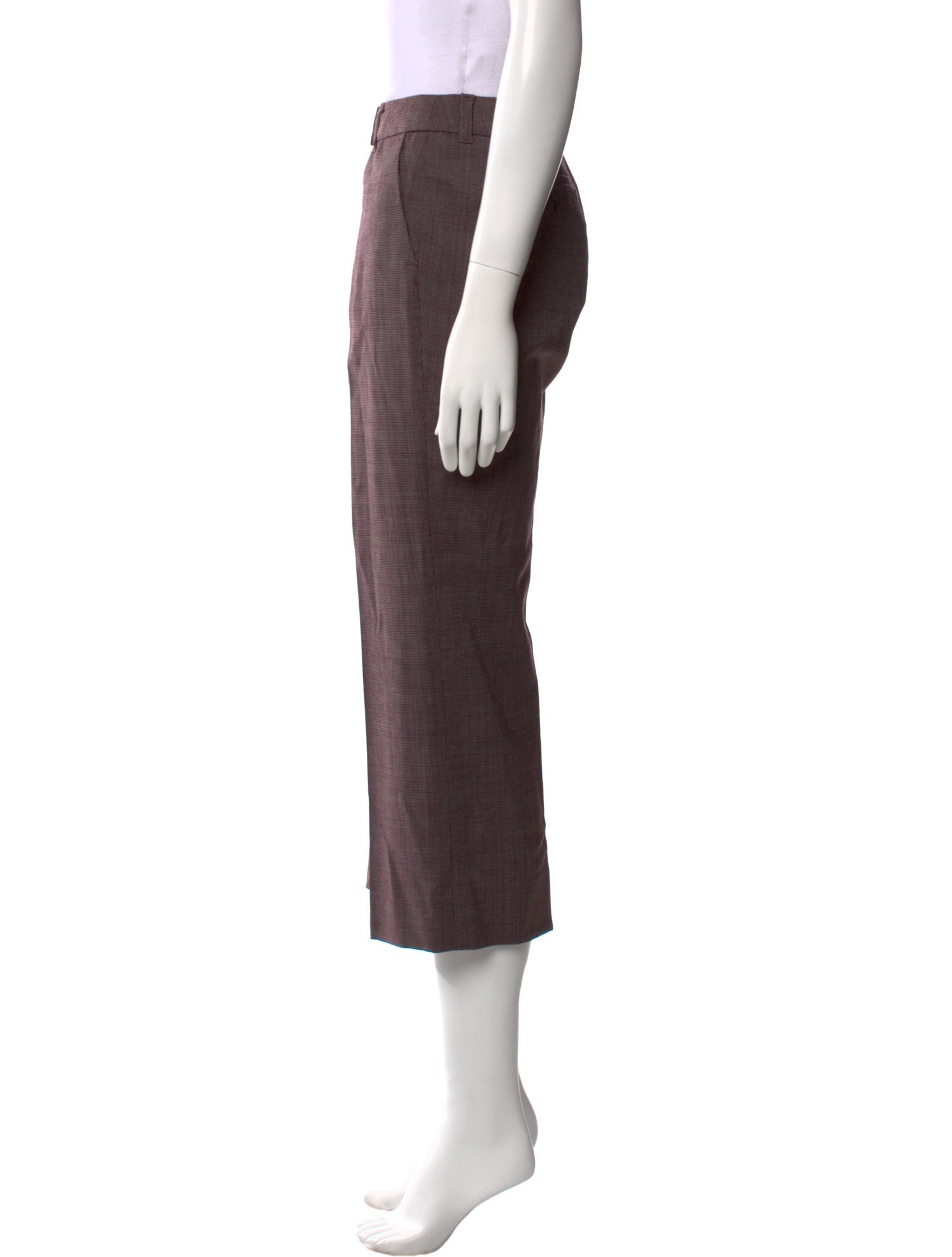 Etro Wool Wide Leg Pants