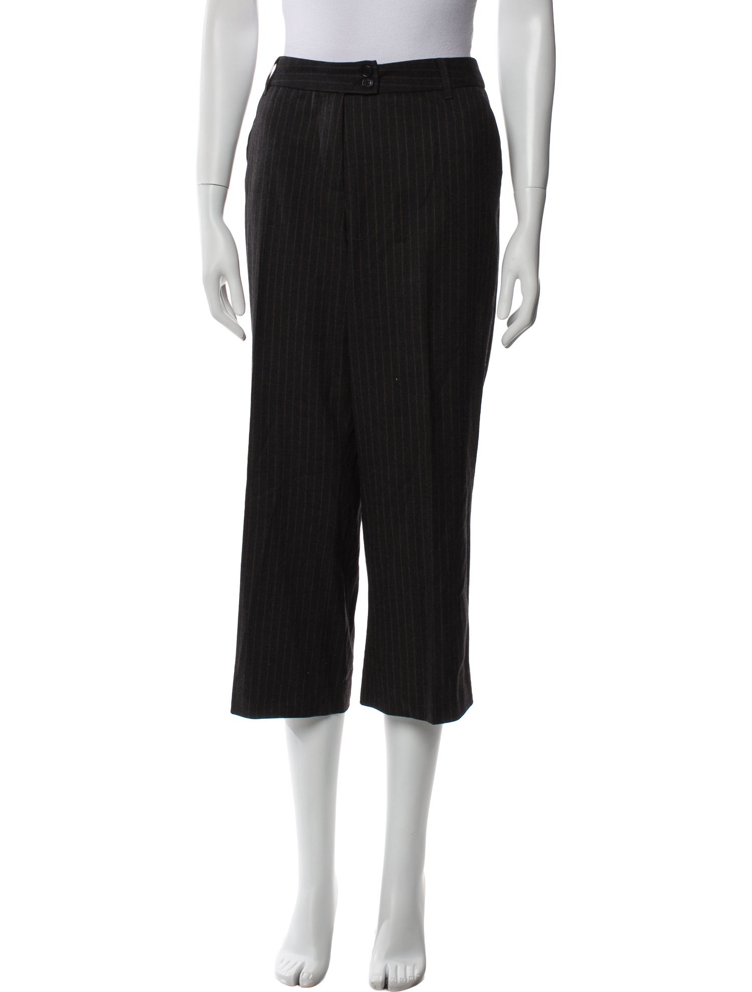 Etro Wool Wide Leg Pants