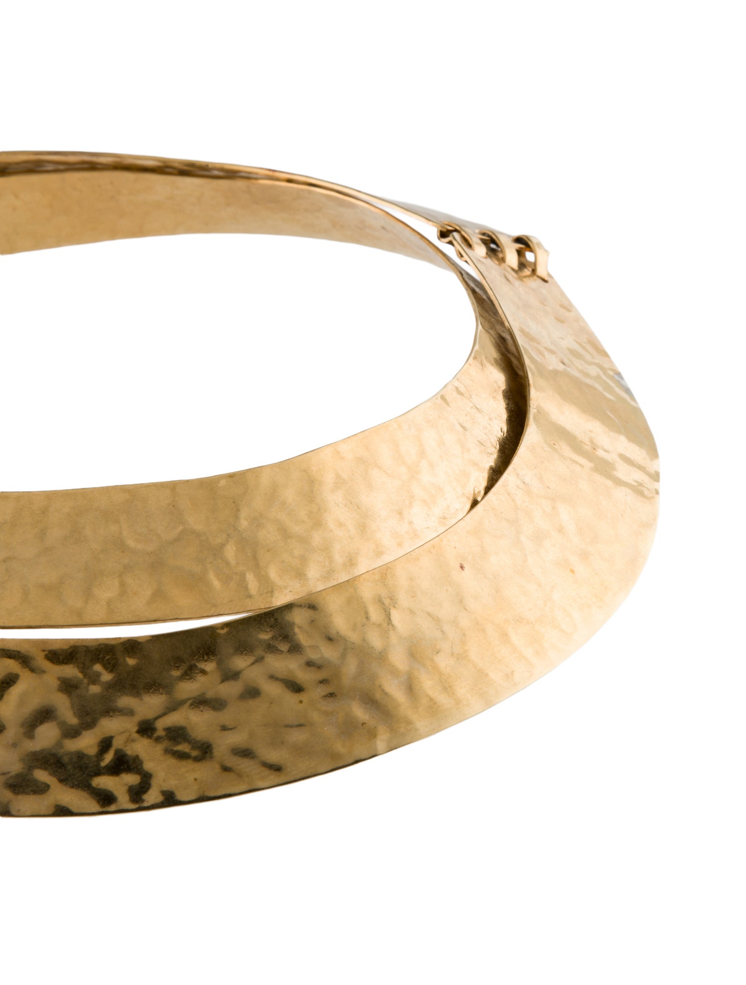 Etro Hammered Collar Necklace