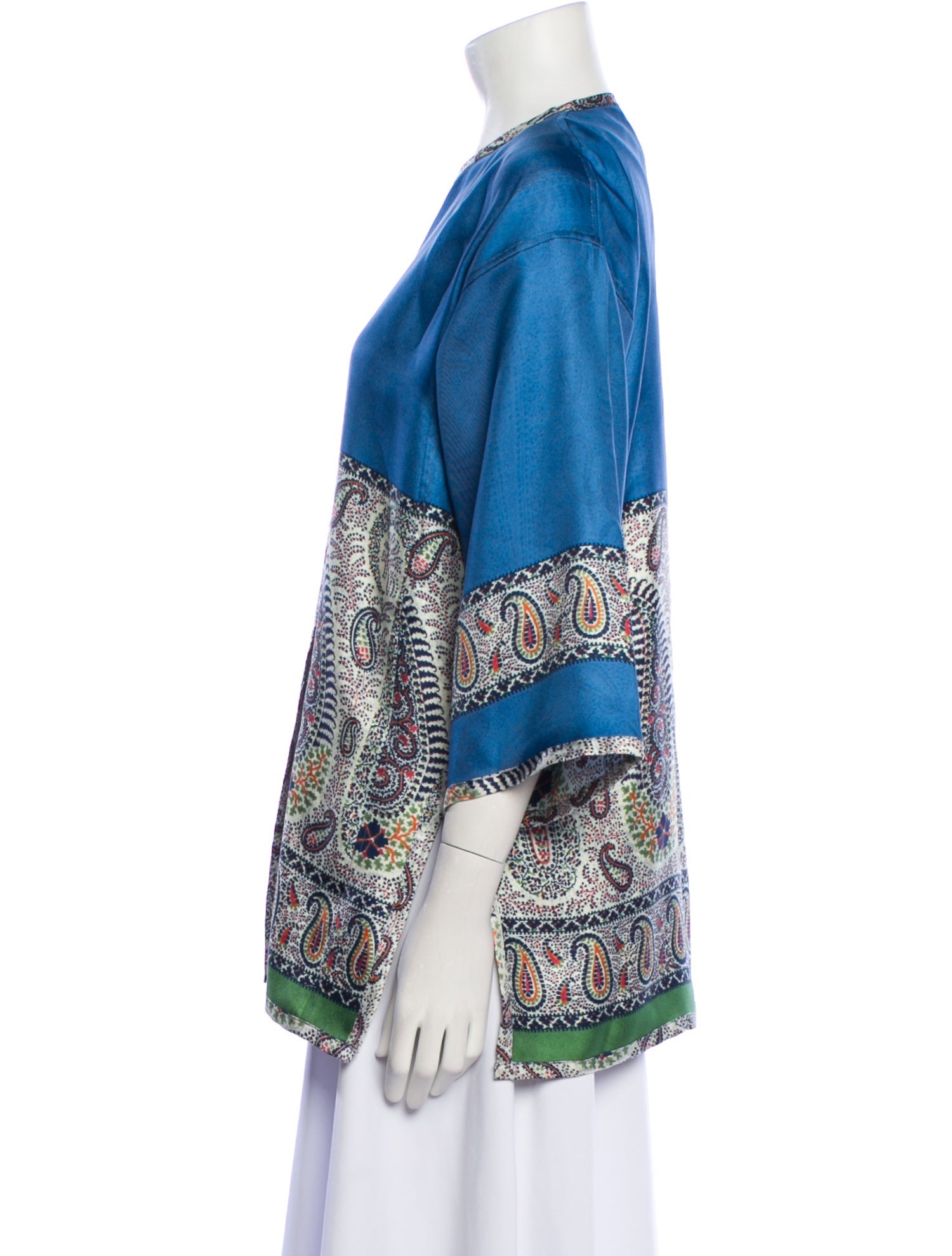 Etro Silk Printed Evening Jacket