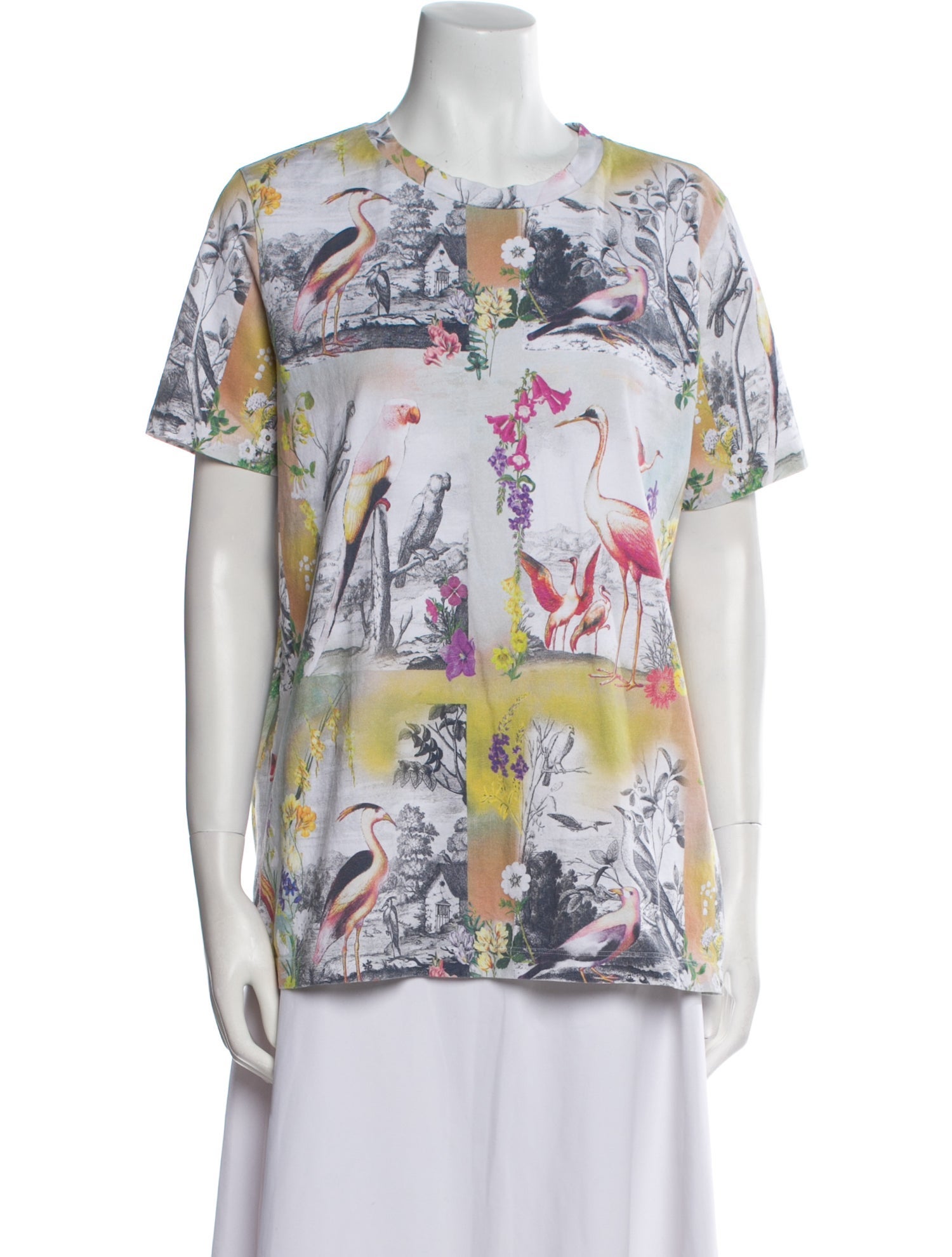 Etro Printed Crew Neck T-Shirt