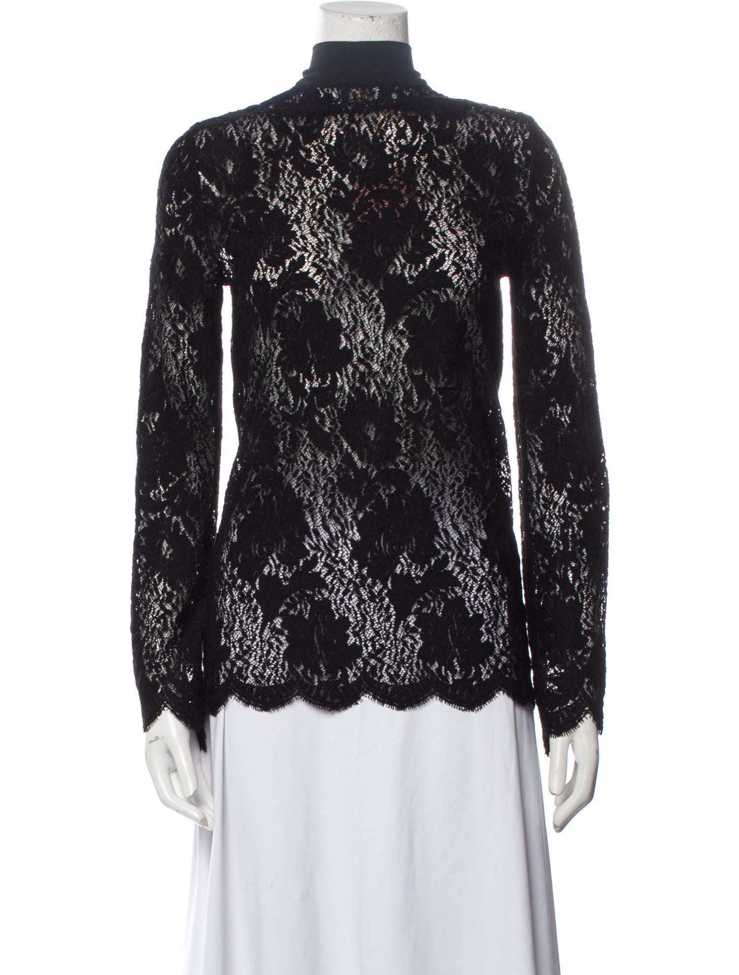 Etro Wool Lace Pattern Top w/ Tags