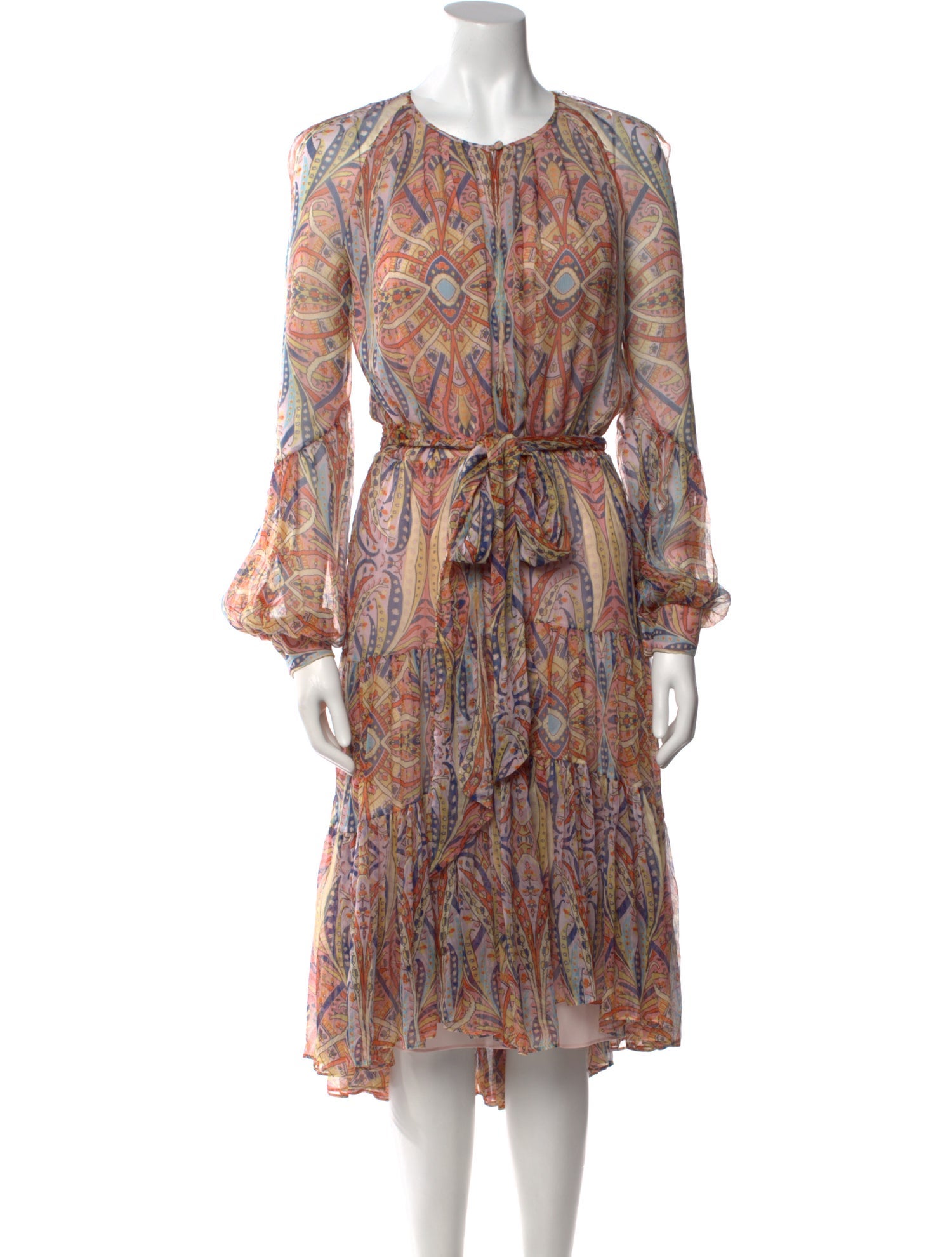 Etro Silk Midi Length Dress w/ Tags