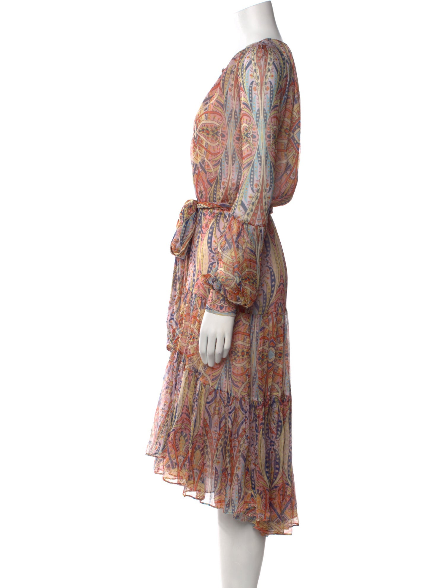 Etro Silk Midi Length Dress w/ Tags