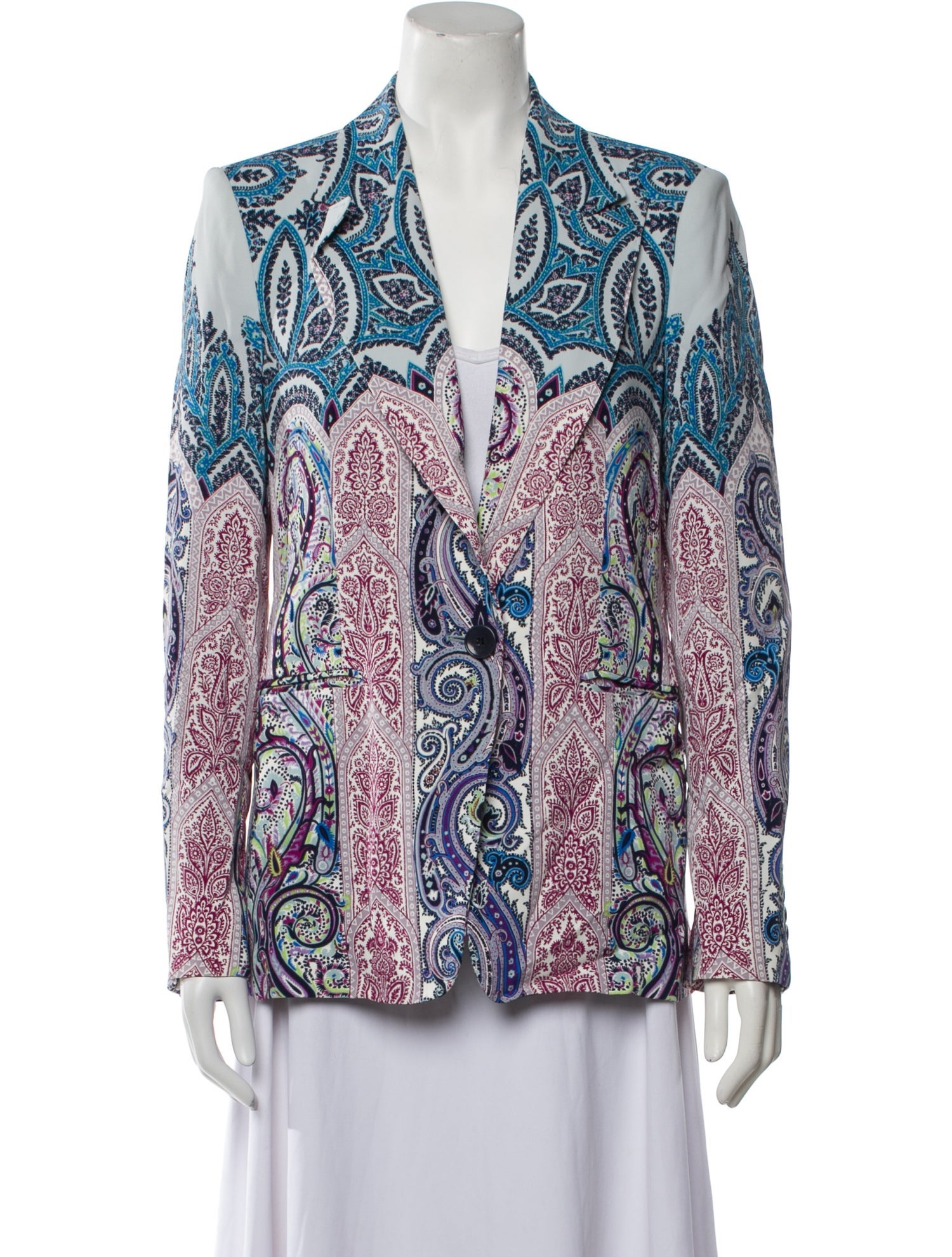 Etro Paisley Print Blazer