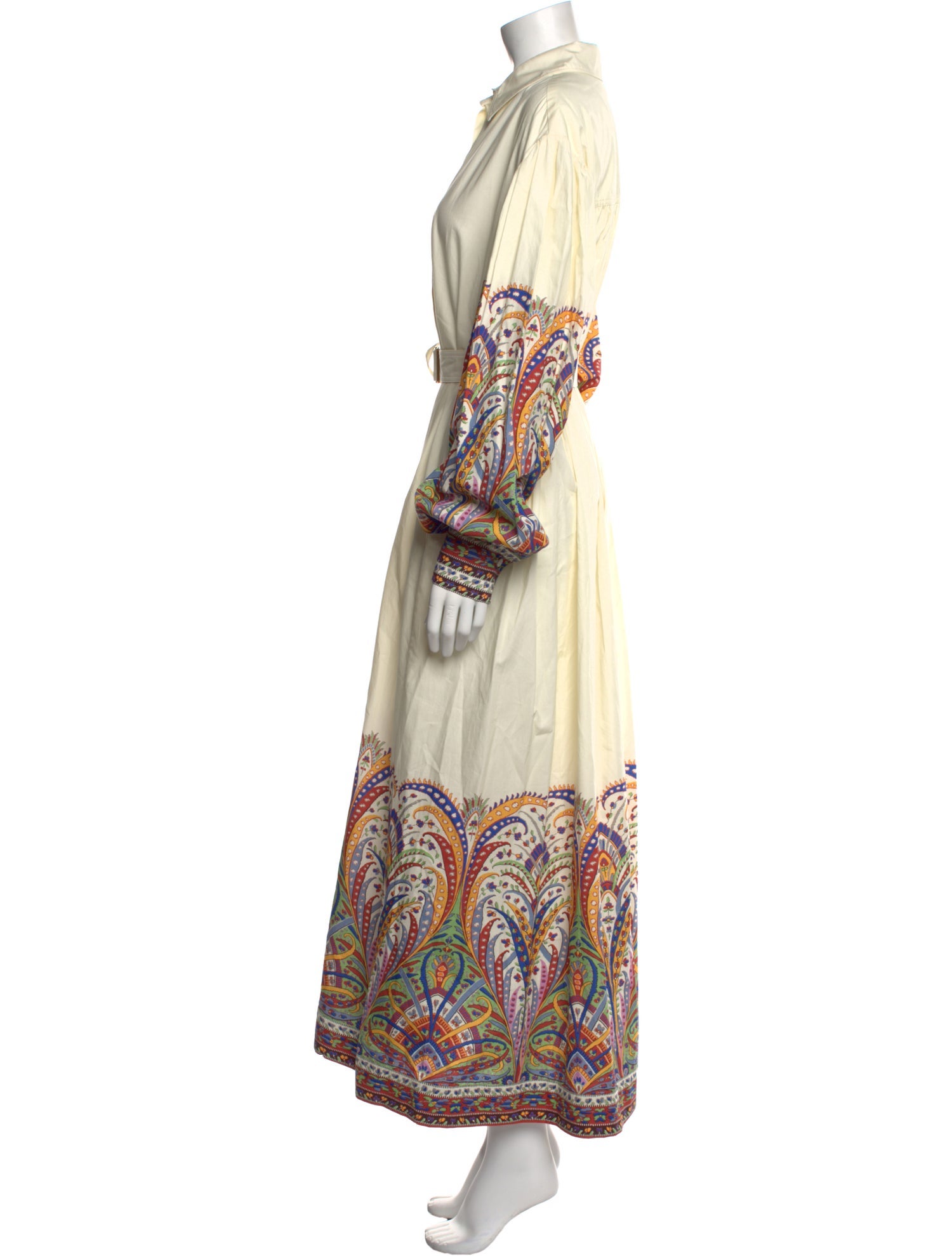 Etro Paisley Print Long Dress