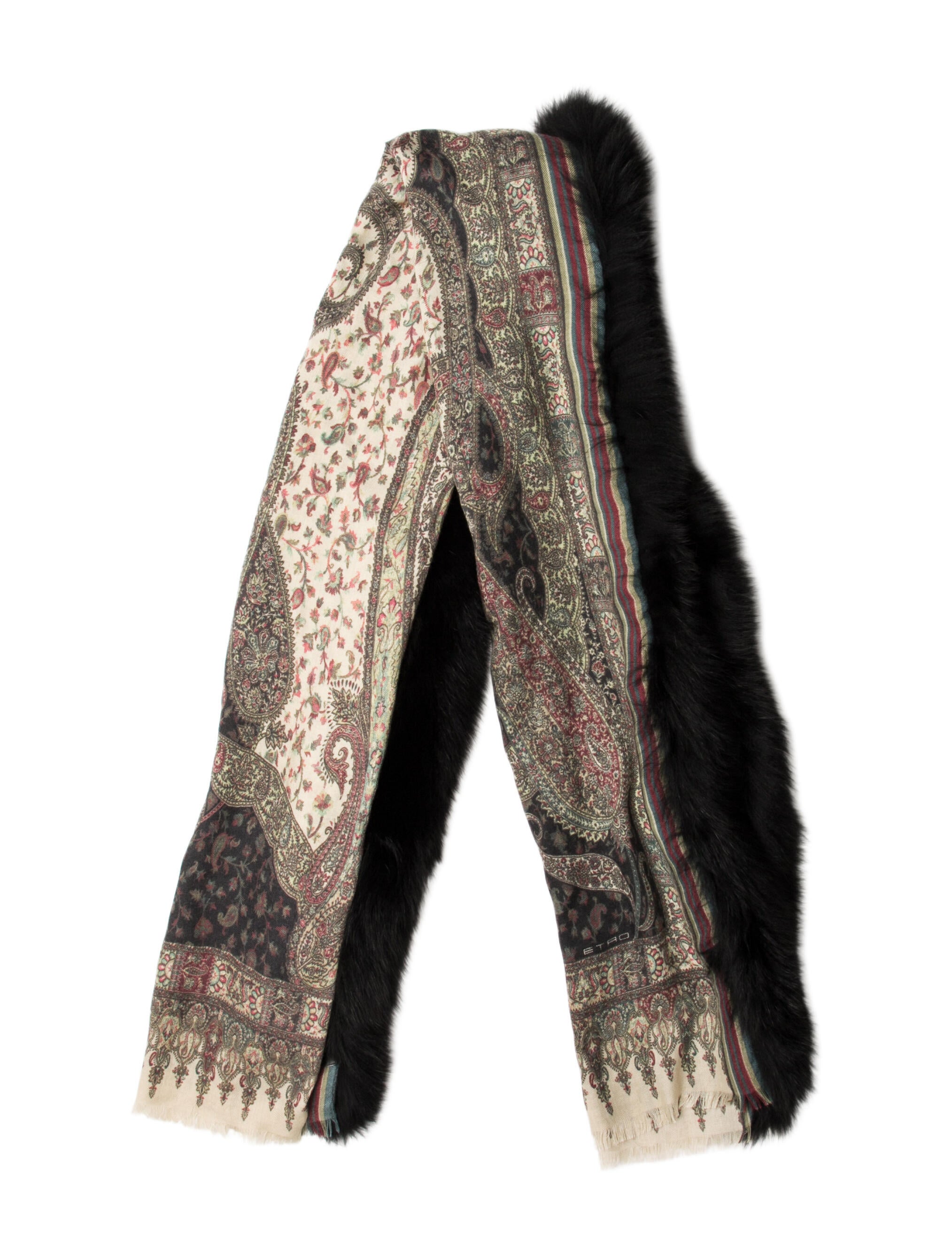 Chrome Hearts Foti Silk Scarf - Blue Scarves and Shawls