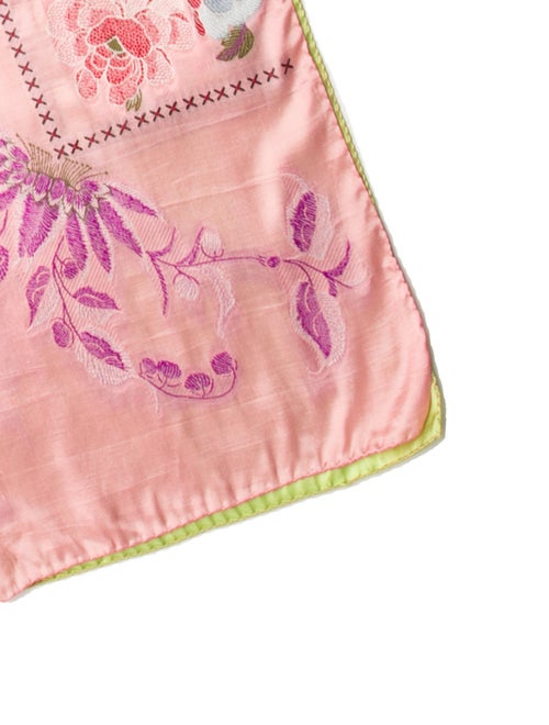 Etro Silk Floral Print Scarf