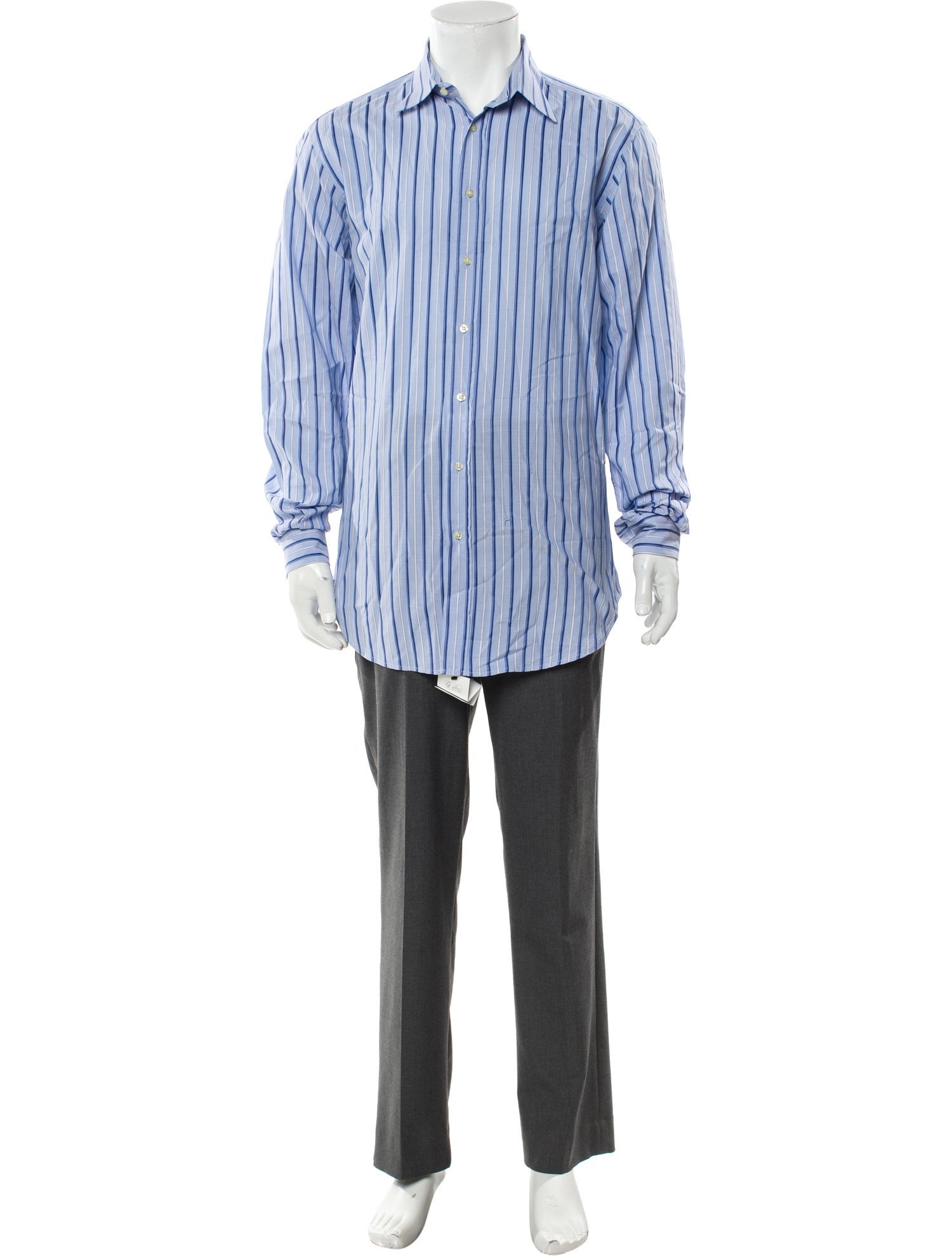 Etro Striped Long Sleeve Shirt