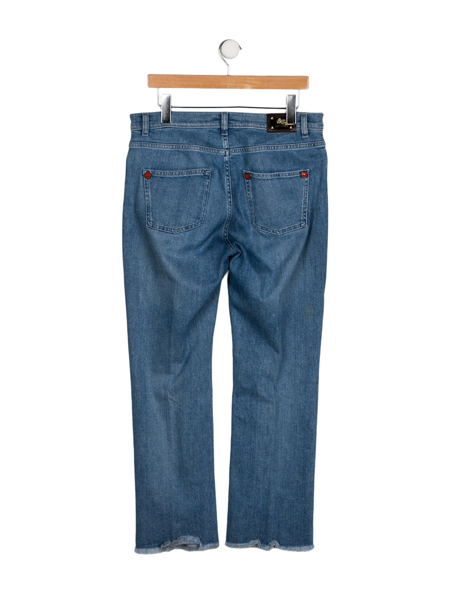 Etro Mid-Rise Straight Leg Jeans