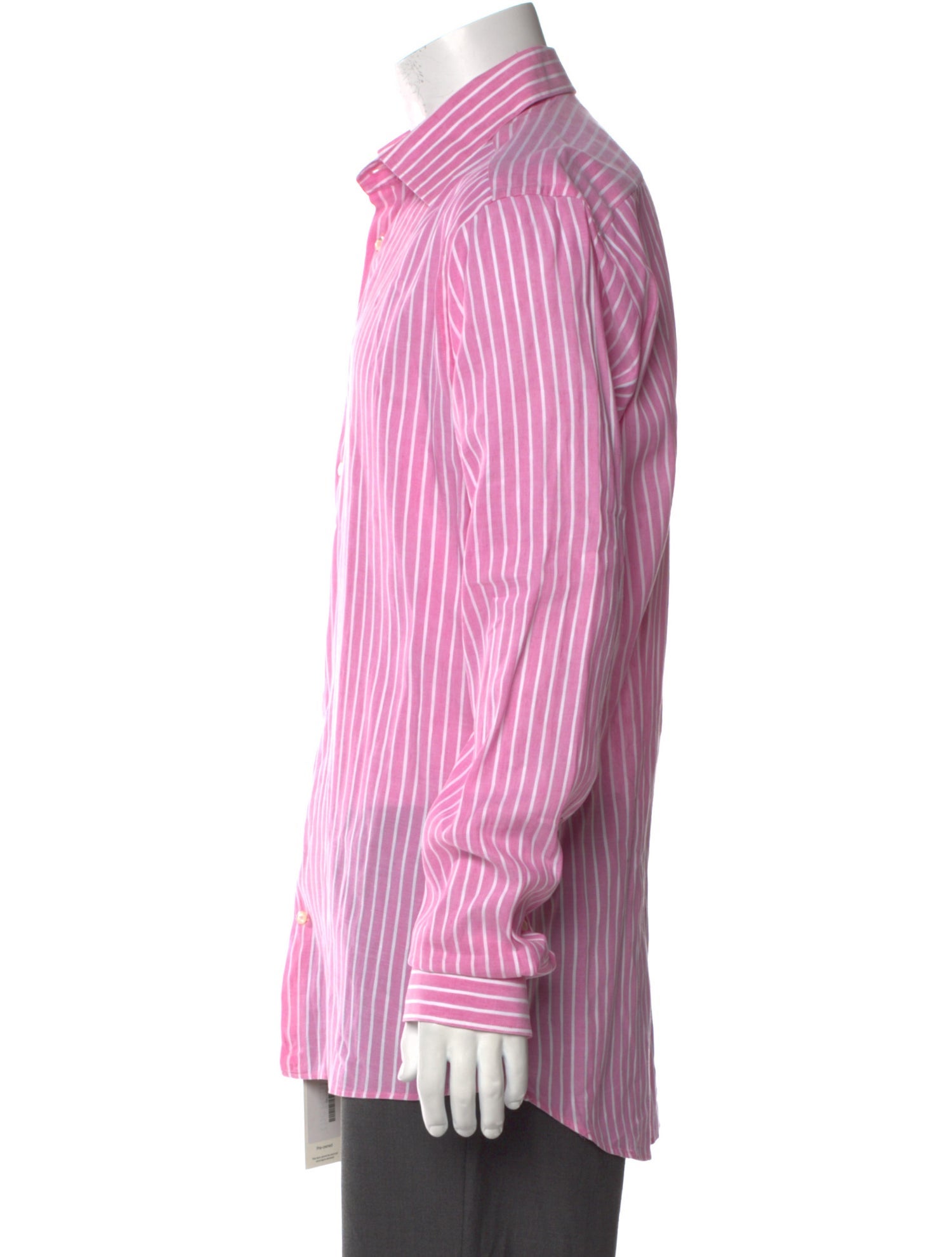 Etro Linen Striped Dress Shirt