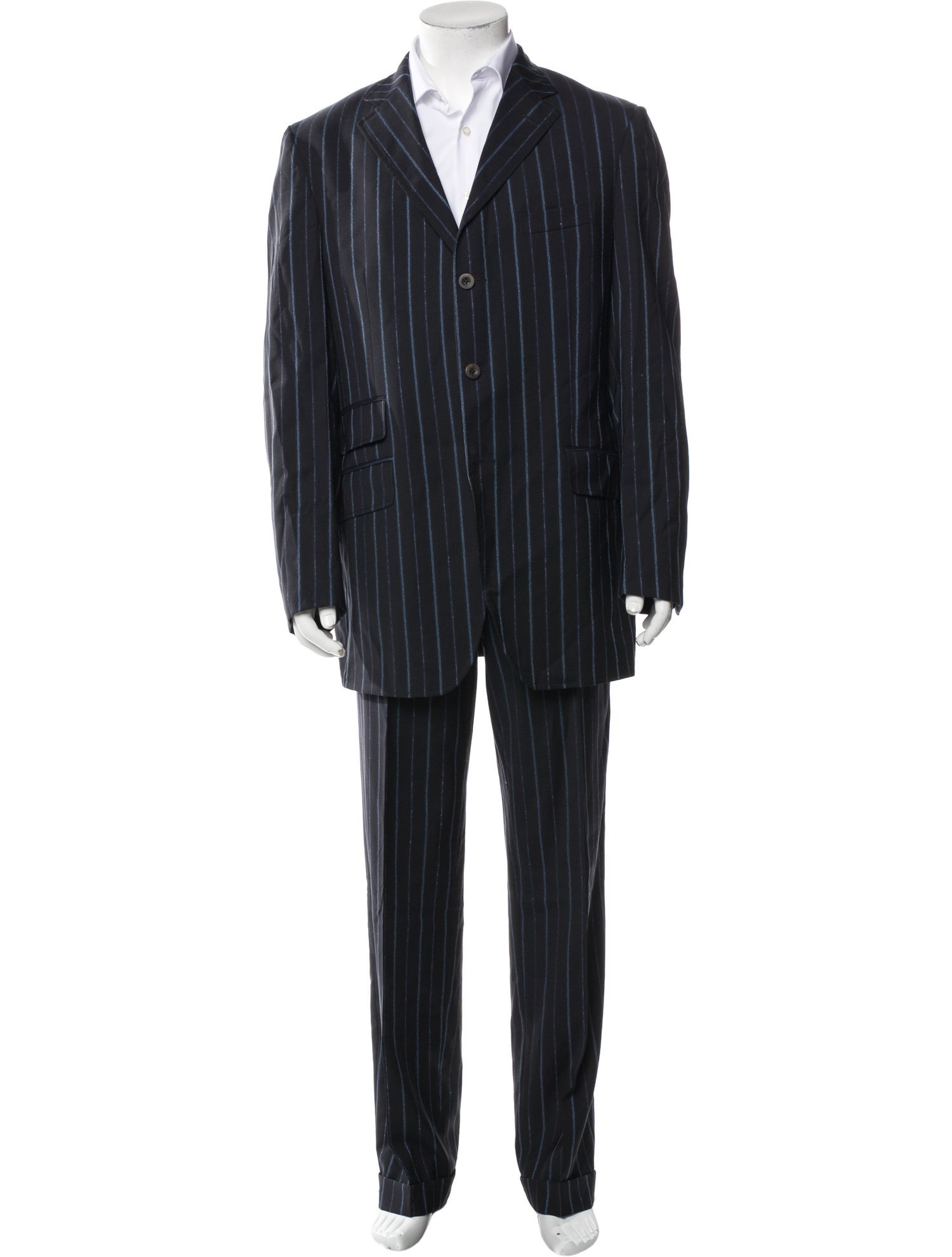 Etro Striped Two-Piece Suit