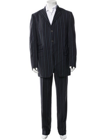 Etro Suiting Striped Two-Piece Suit Us42, It52 | XL