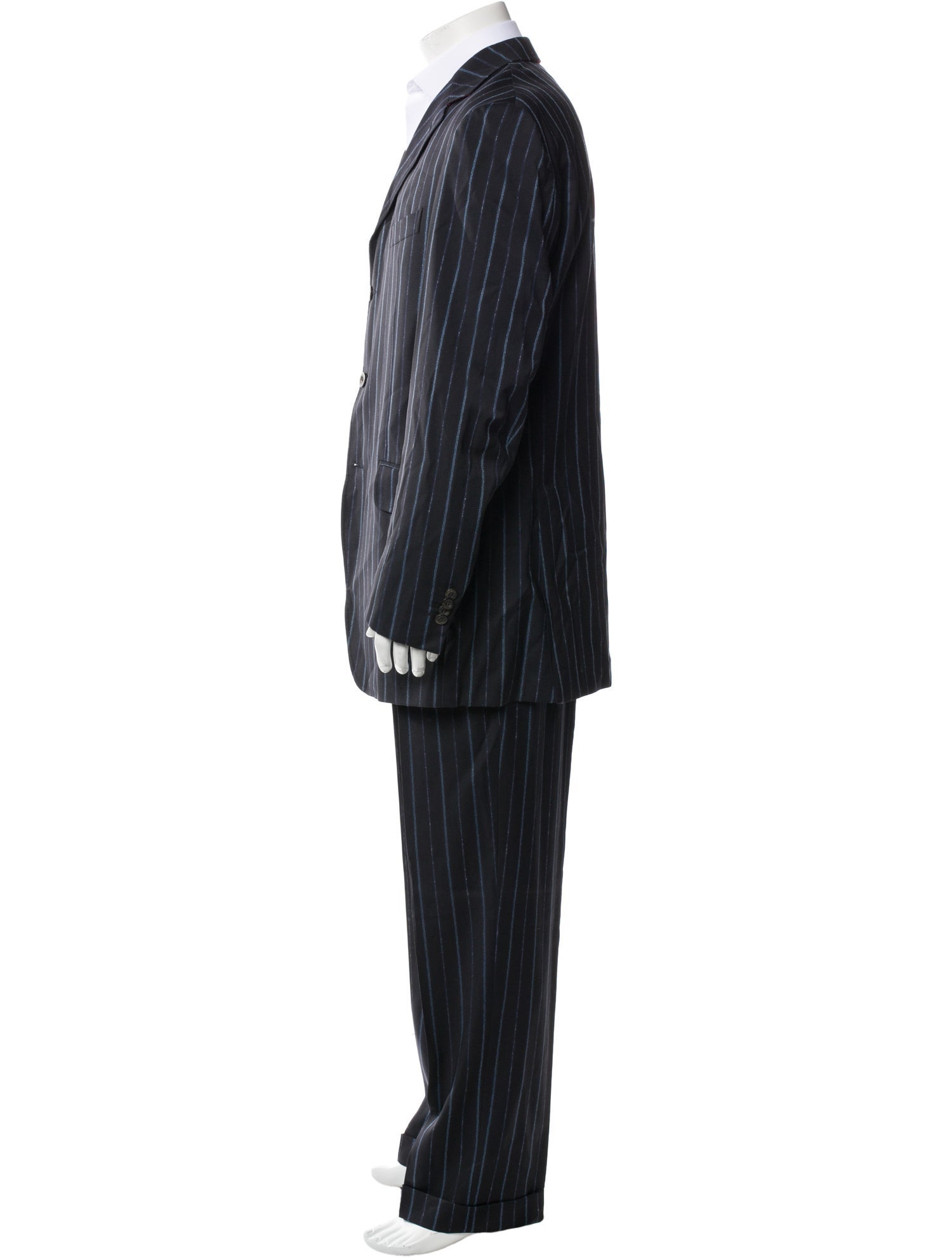 Etro Striped Two-Piece Suit