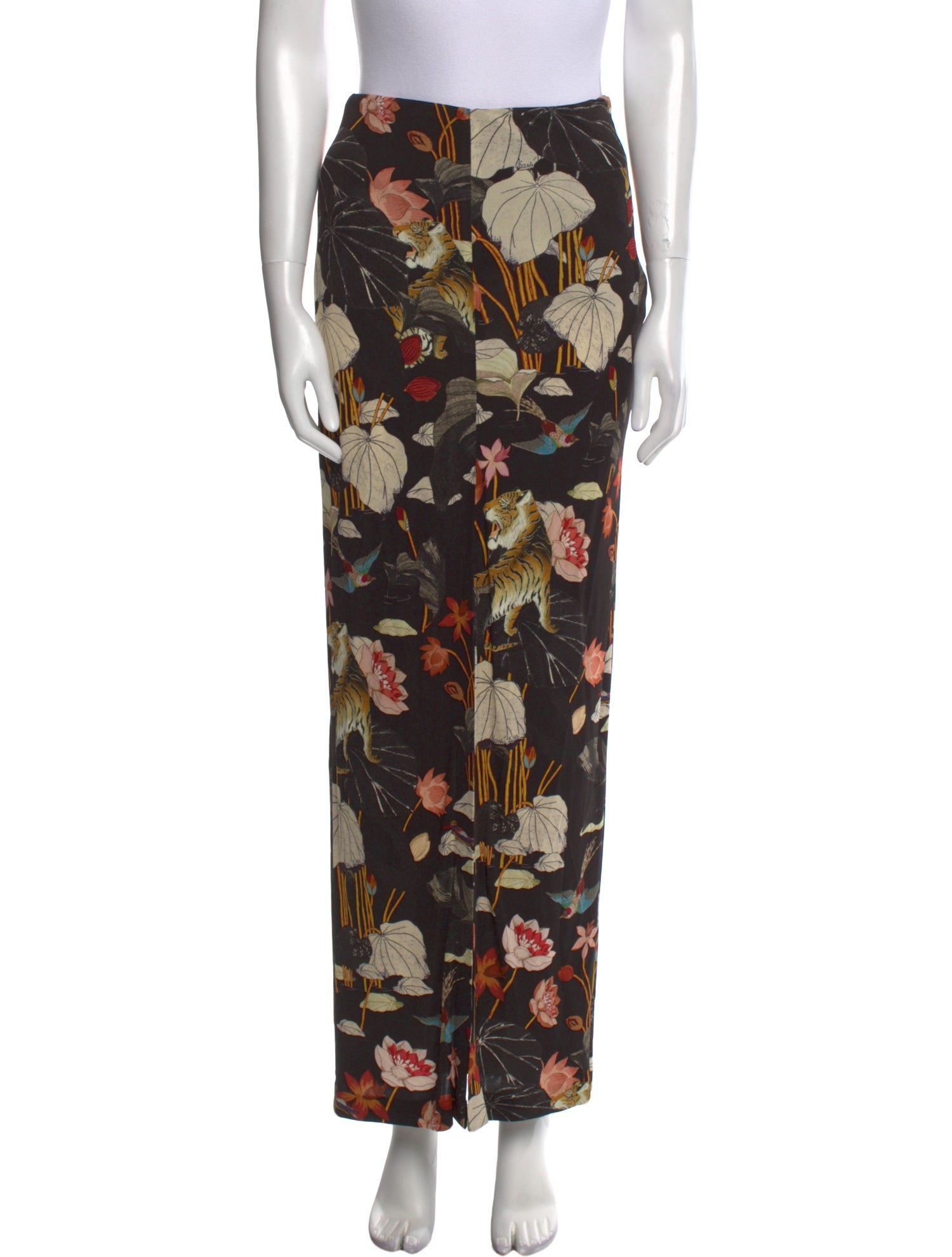 Etro Floral Print Long Skirt w/ Tags