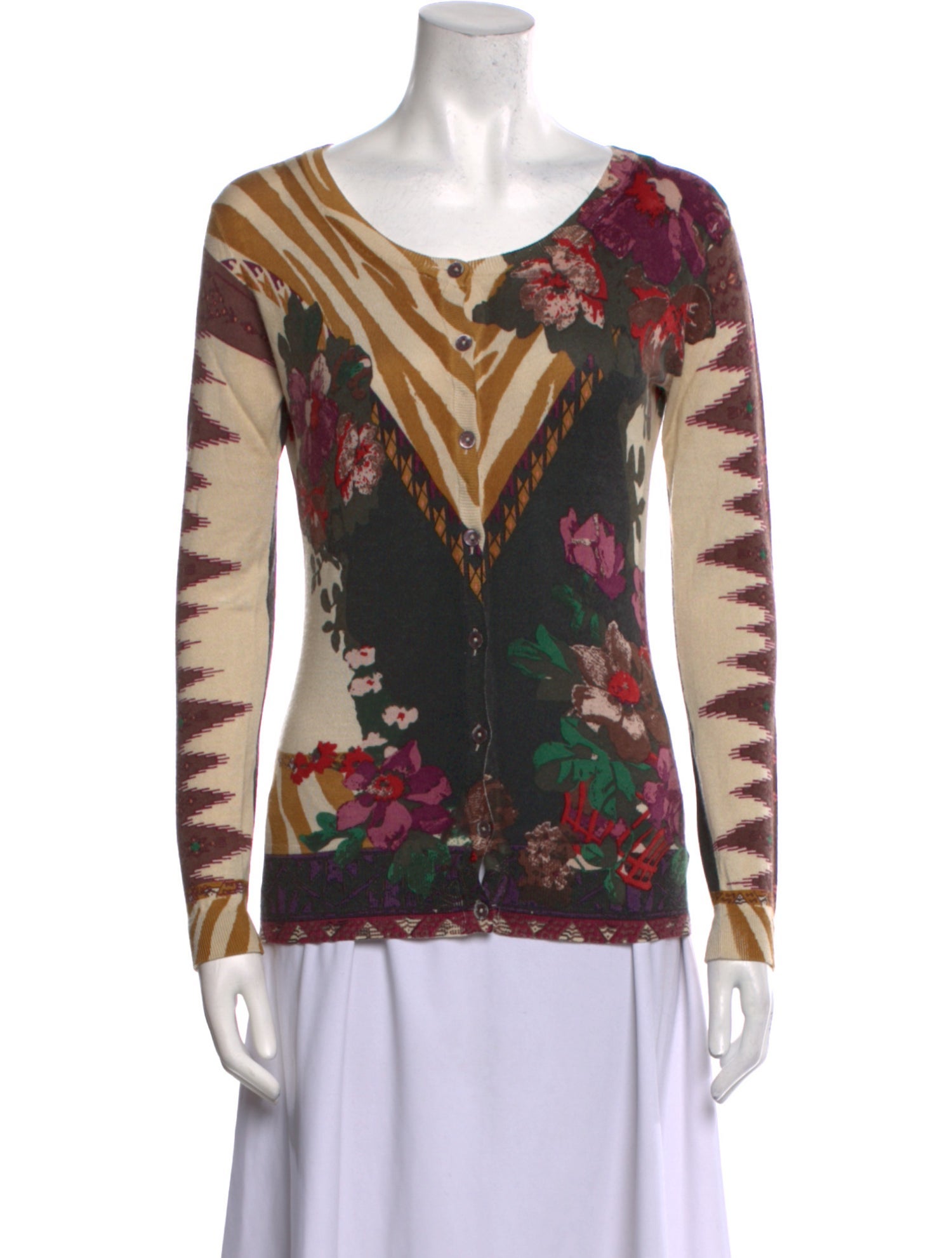 Etro Silk Printed Sweater