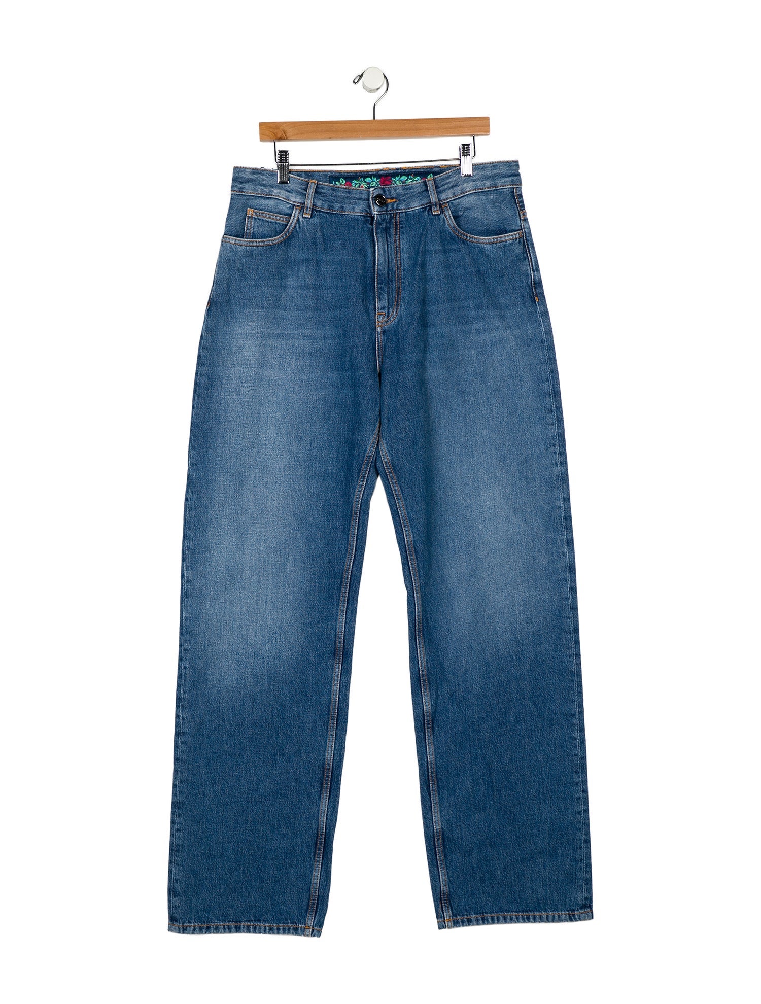 Etro High-Rise Wide Leg Jeans