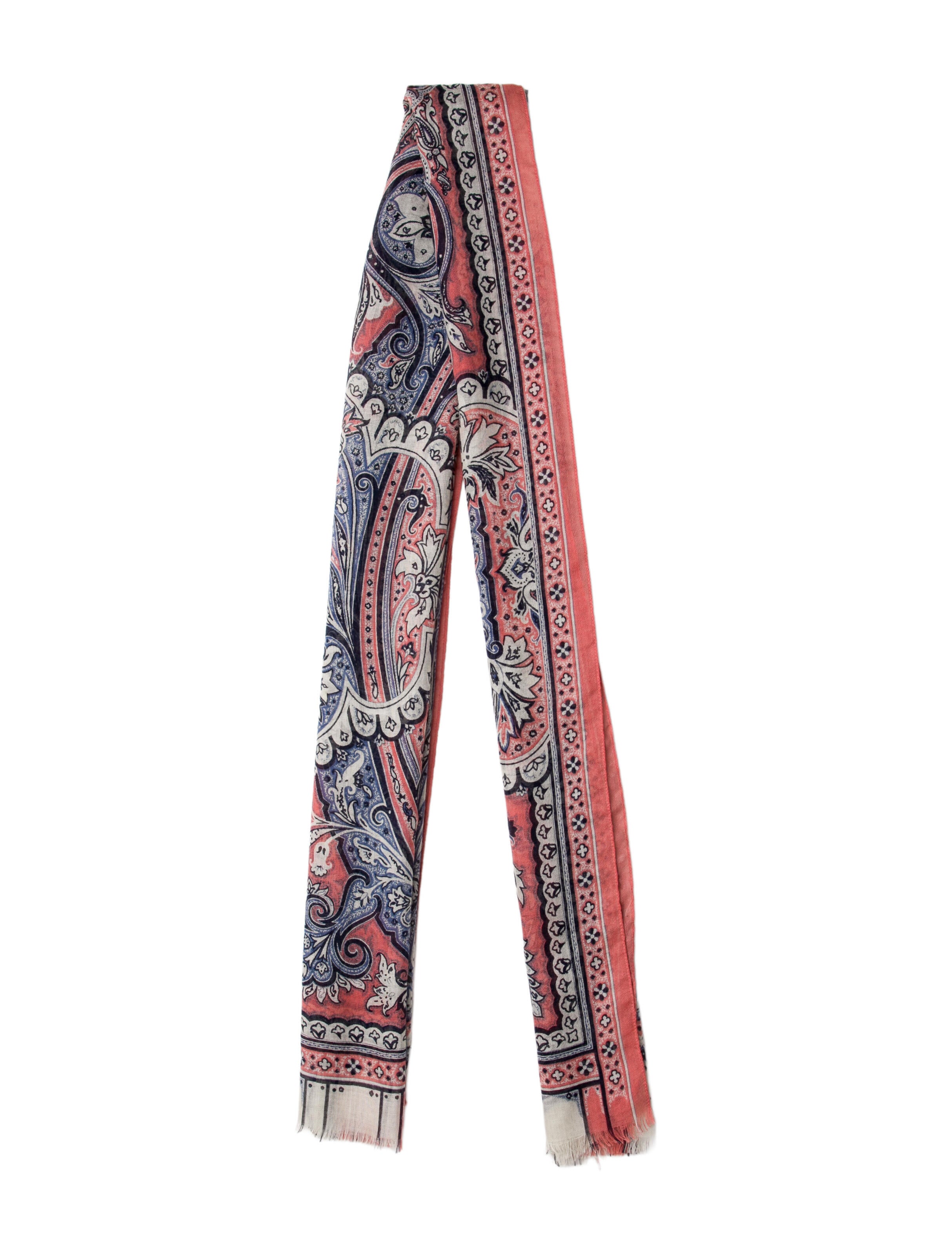Etro Cashmere Printed Scarf