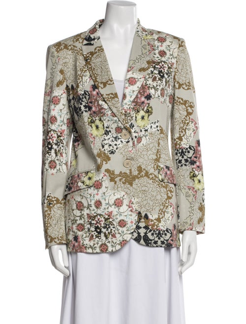 Etro Floral Print Blazer