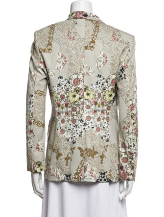Etro Floral Print Blazer
