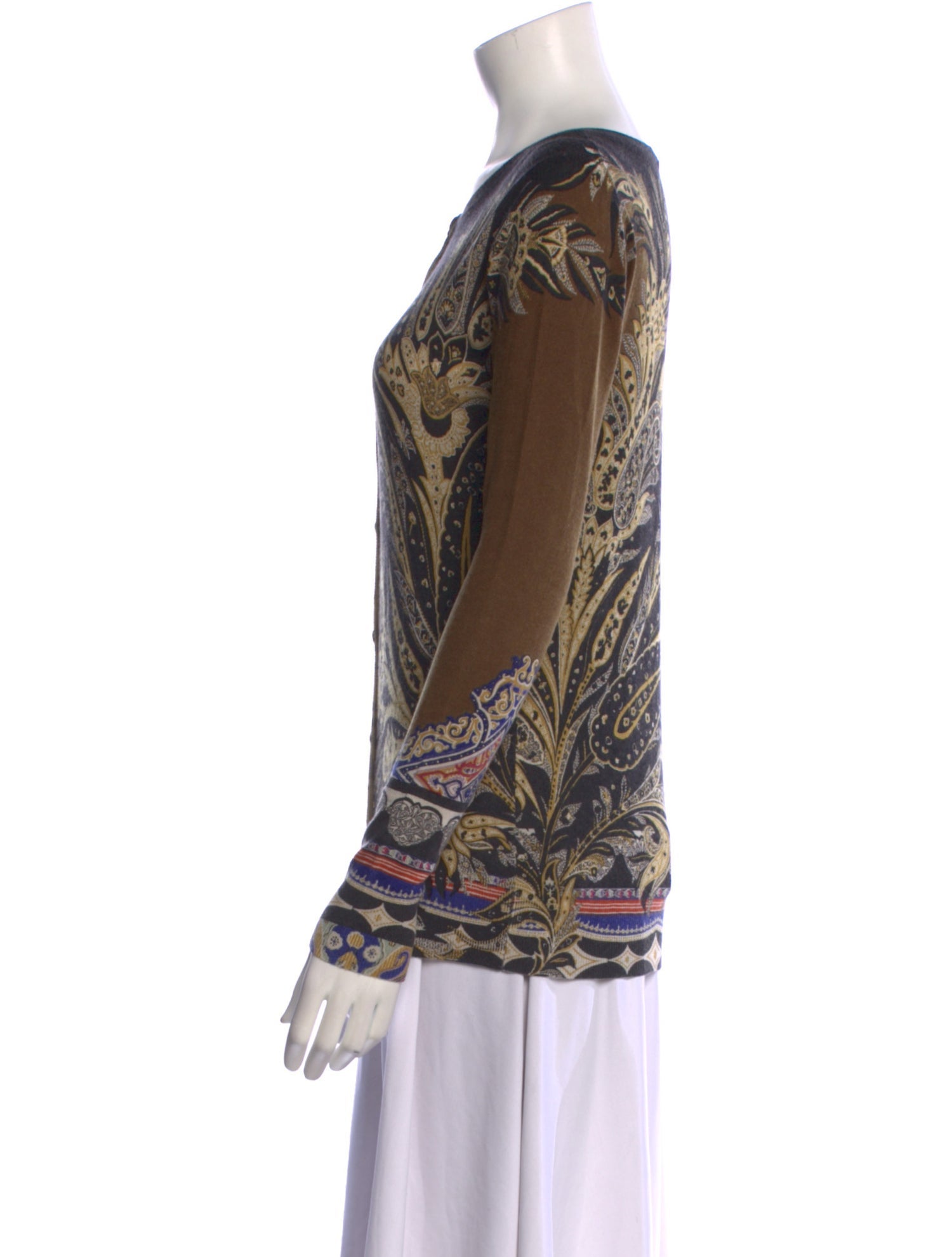 Etro Silk Printed Sweater