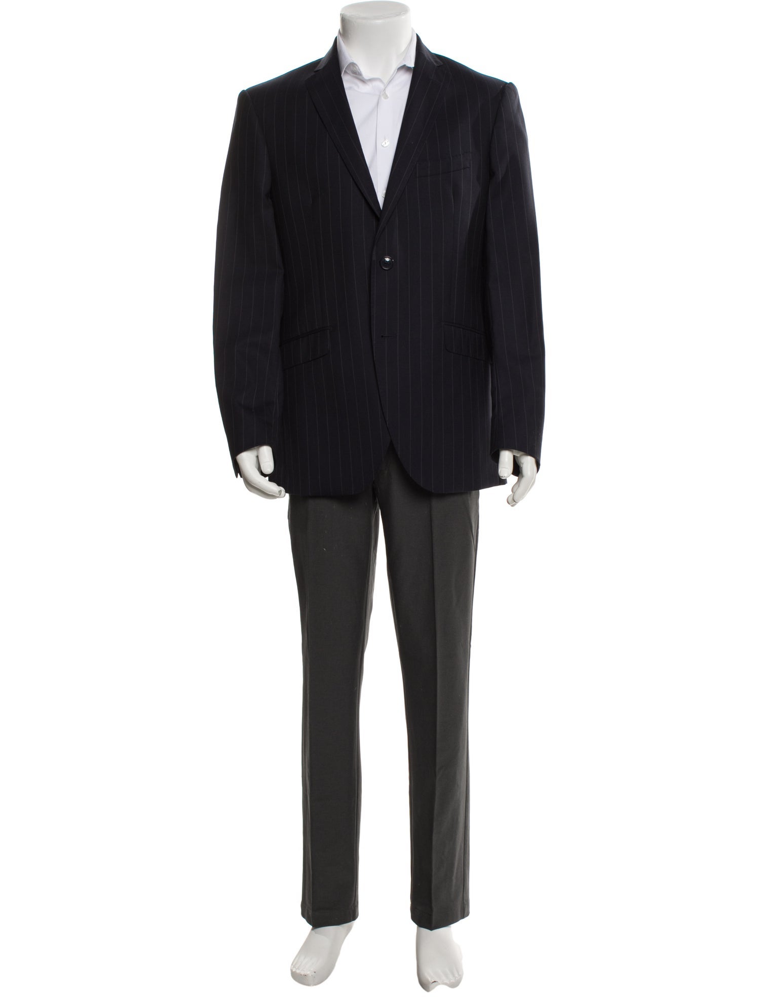 Etro Wool Striped Blazer
