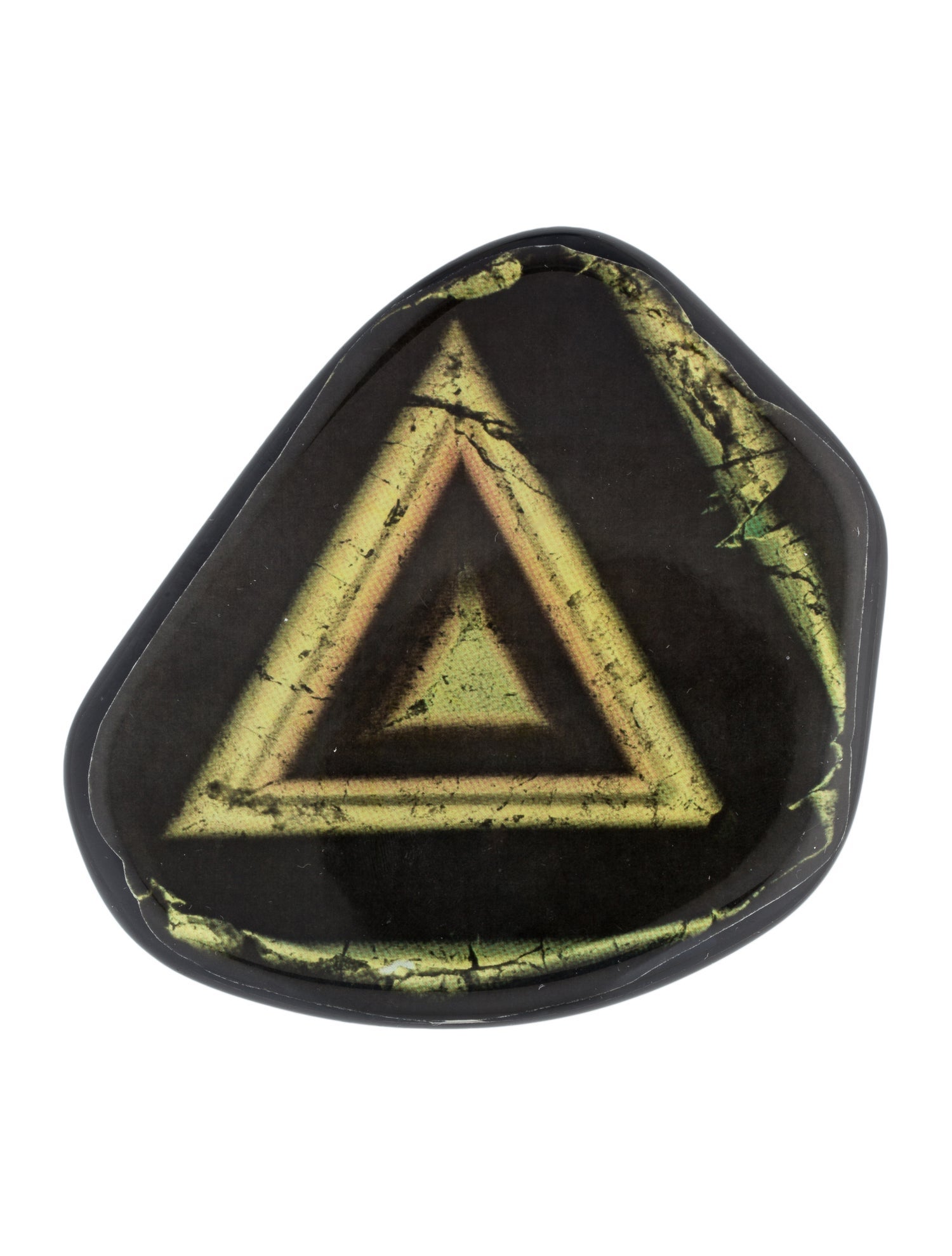 Etro Asymmetric Enamel Brooch