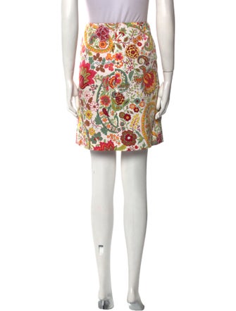 Etro Paisley Print Mini Skirt