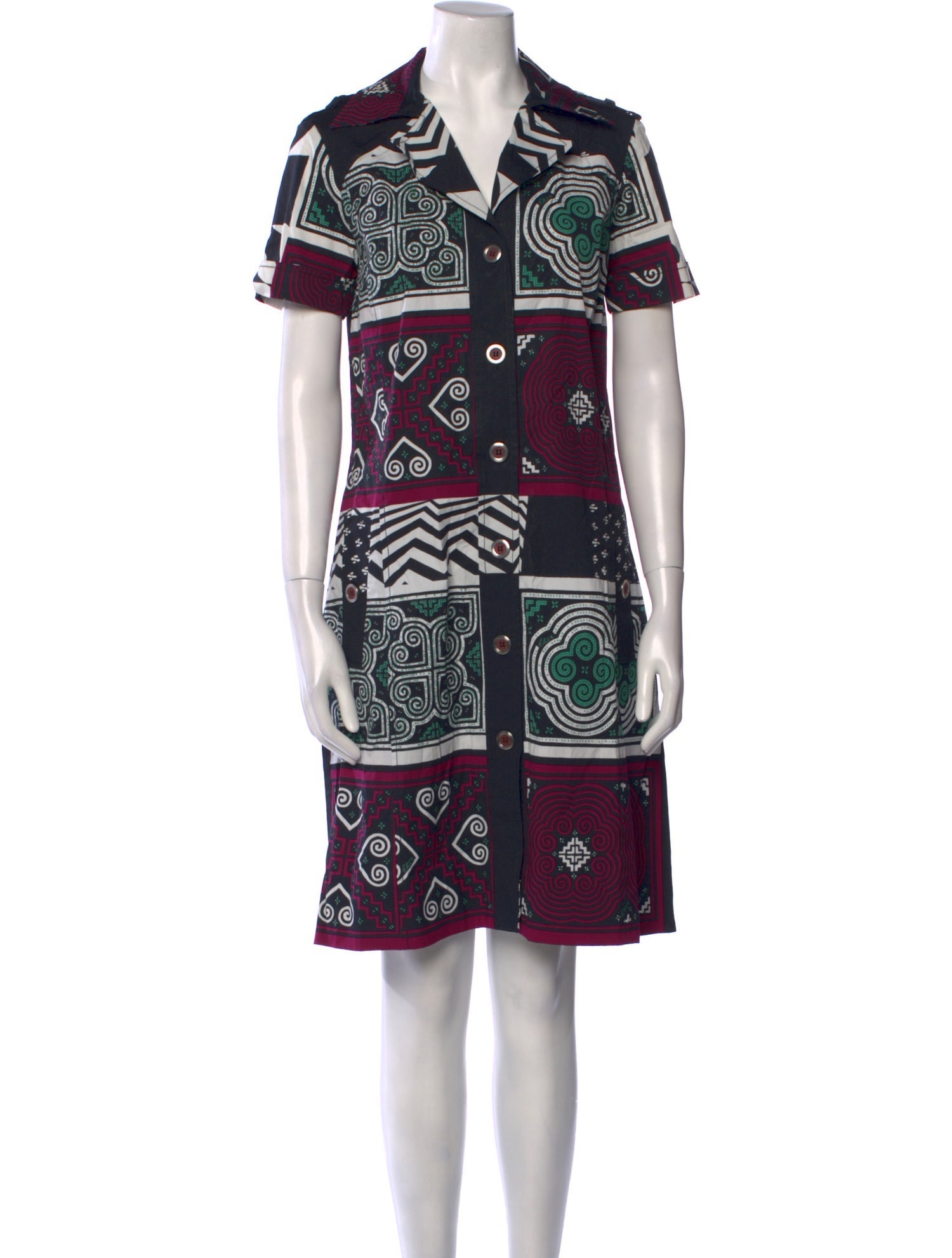 Etro Printed Knee-Length Dress